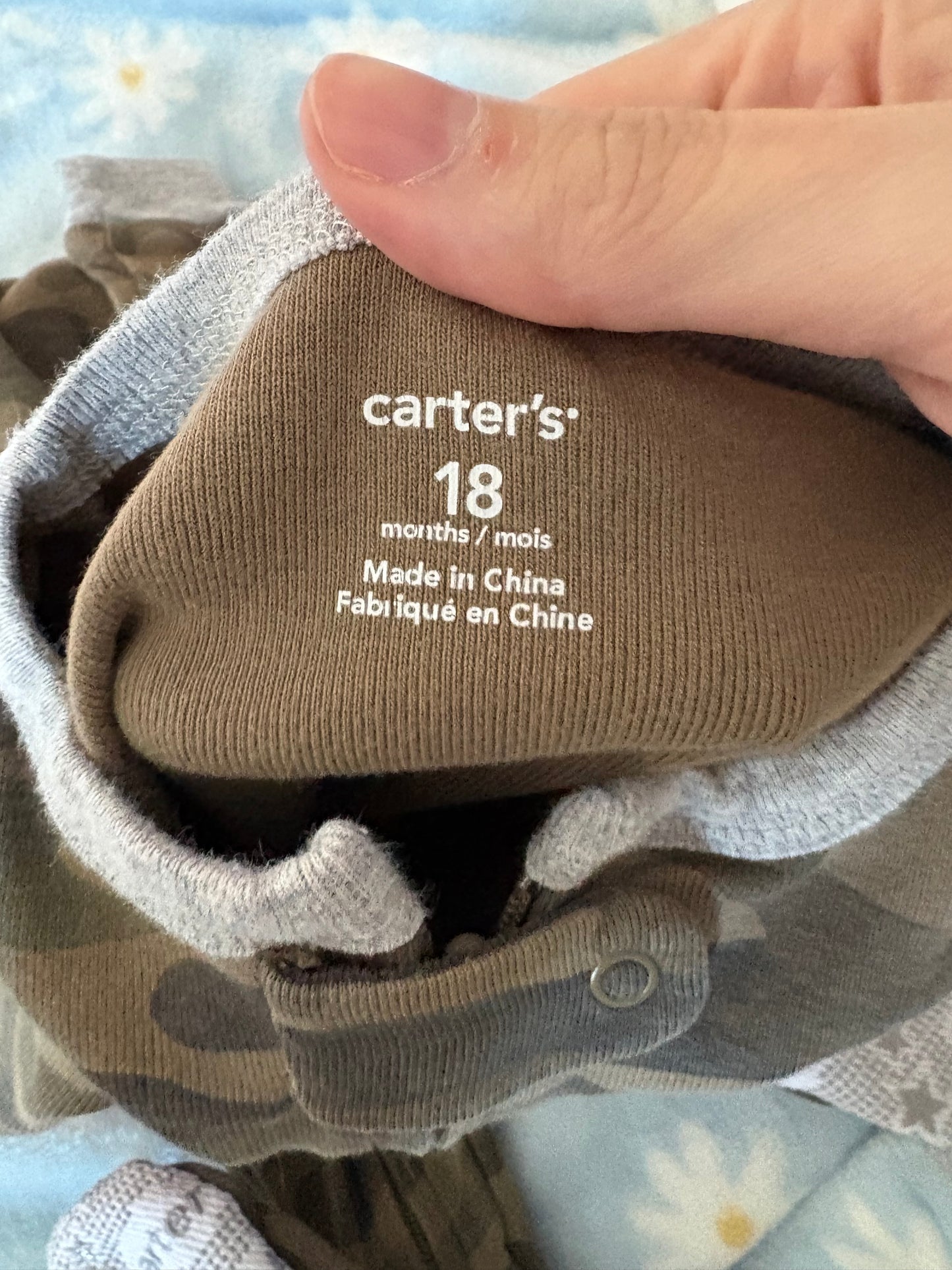 Pyjama carter’s 18 mois