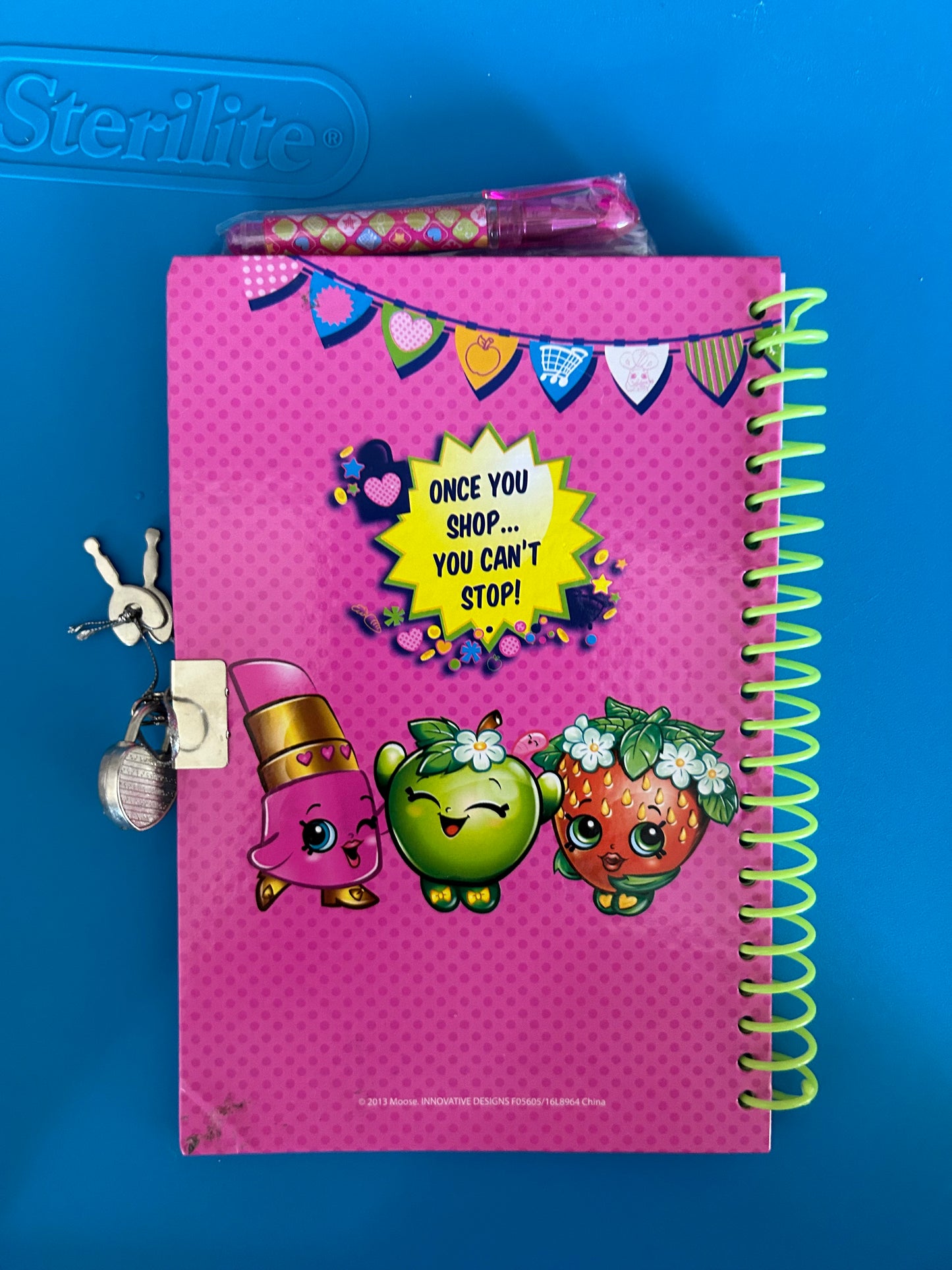 Journal intime shopkins neuf 😍