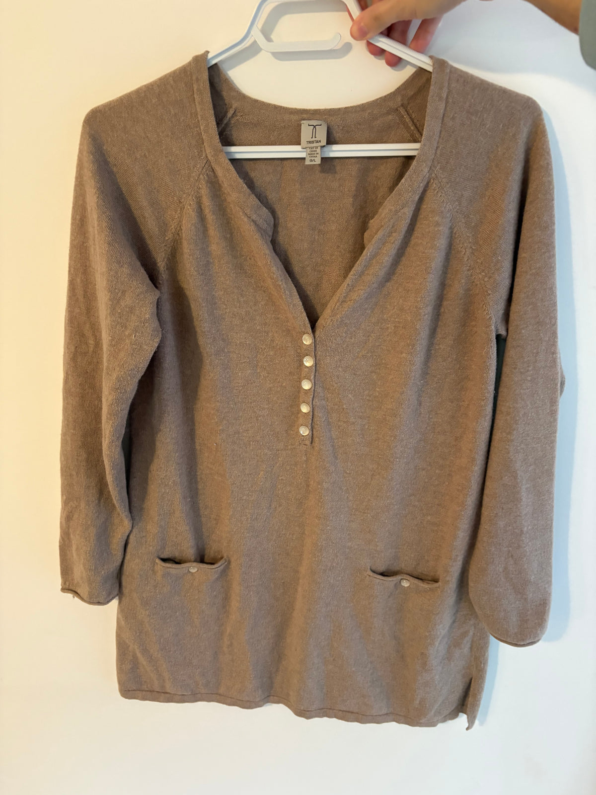 Tunique tristant large