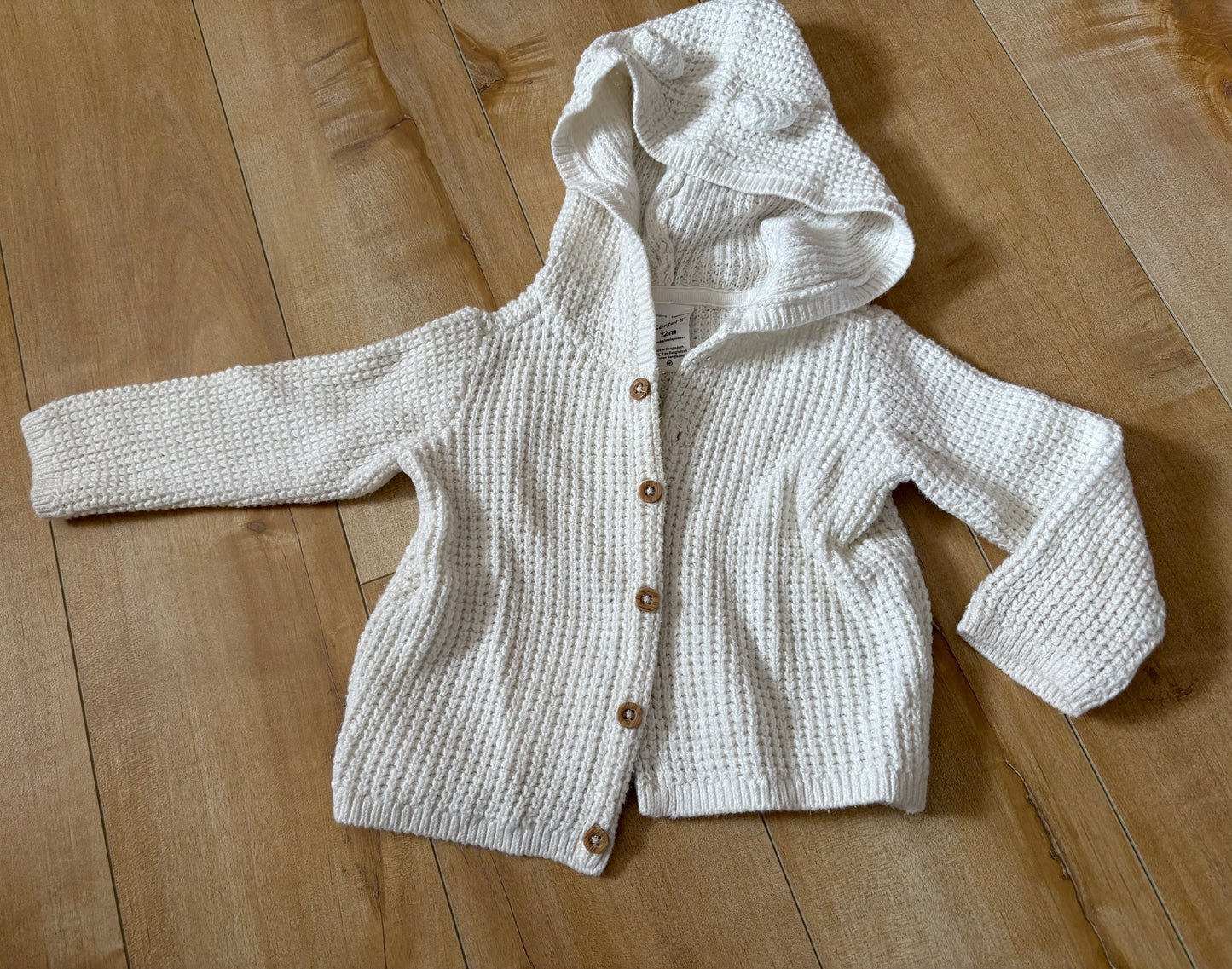 Veste tricot carter’s 12 mois (consignationML)