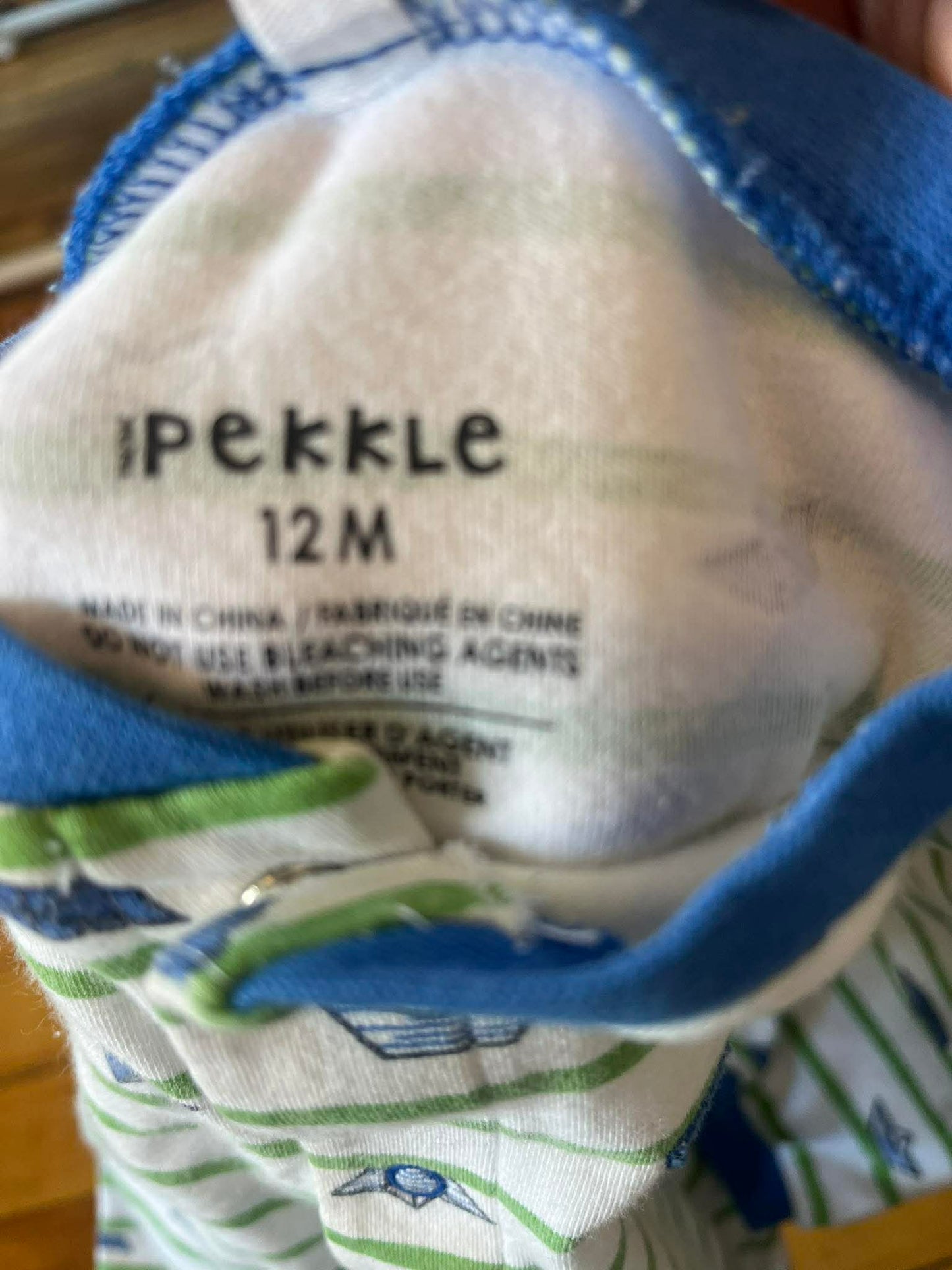 Pyjama pekkle 12 mois