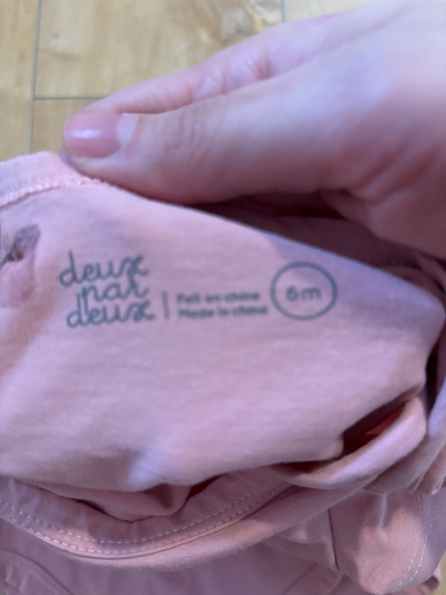 Cache-couche deux par deux 6 mois Ma jolie fleur🌷