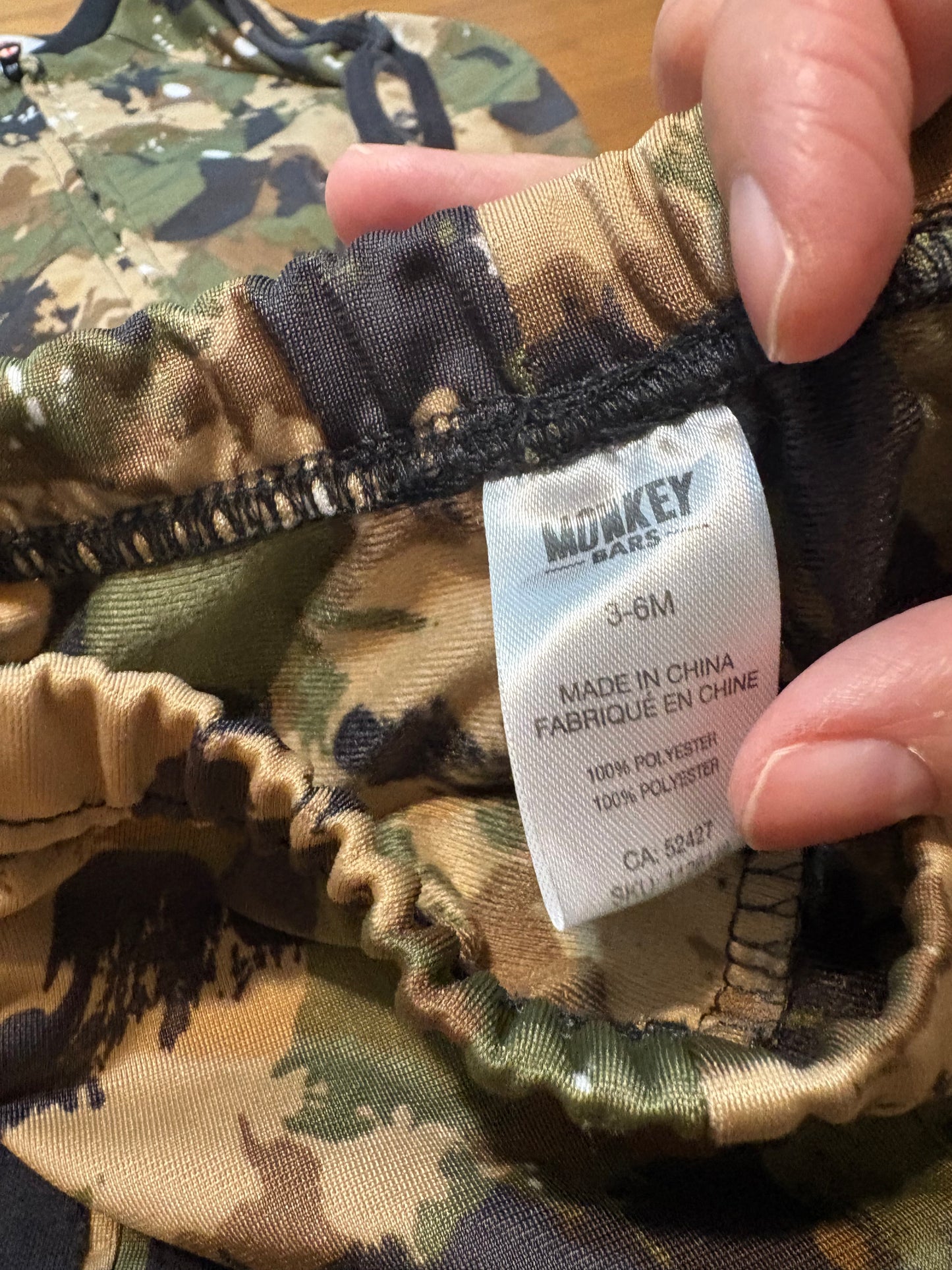 Ensemble monkey bar 3-6 mois