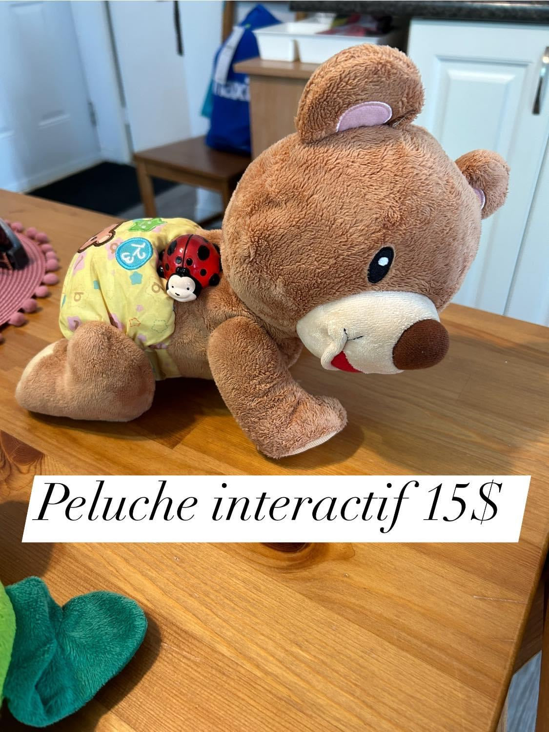 Peluche vtech fonctionnel