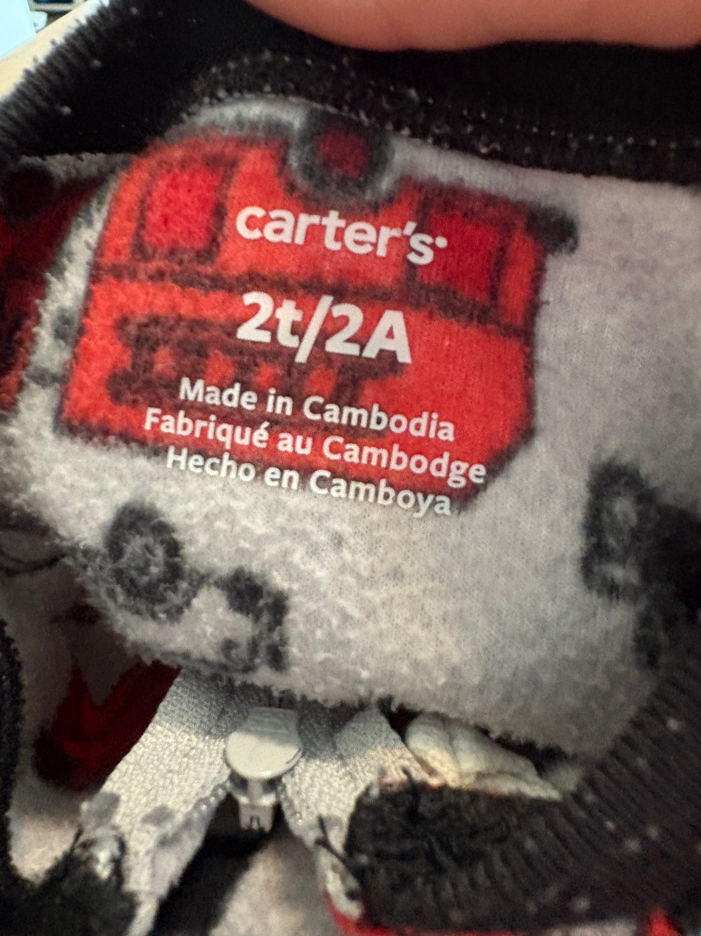 pyjama carters 2T