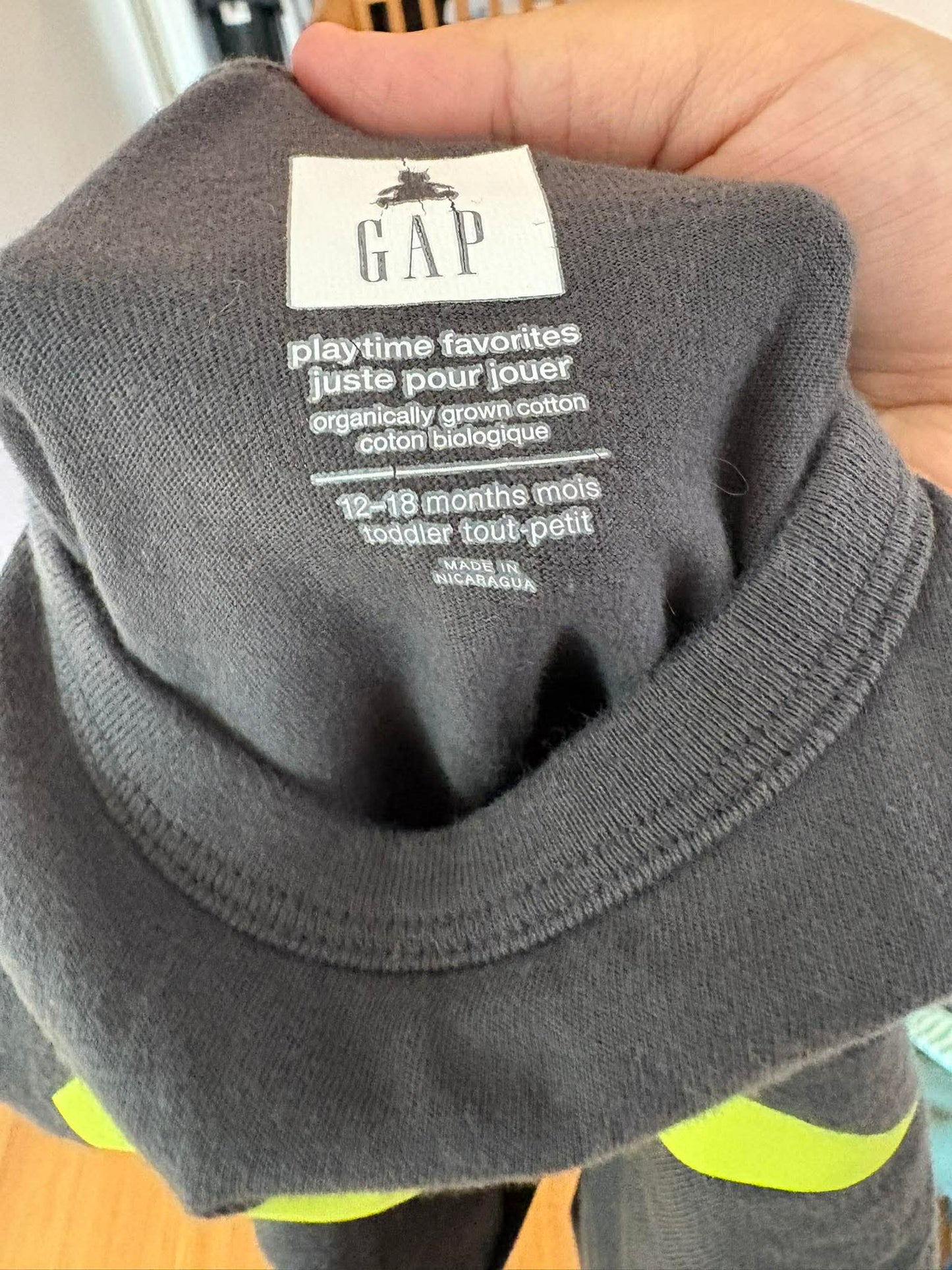 Gilet gap 12-18 mois(cmb)