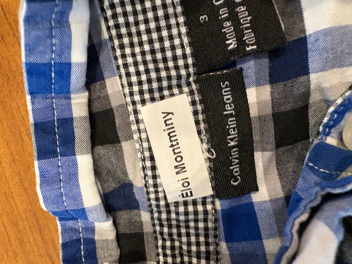 Chemise Calvin Klein 3T (cmb)