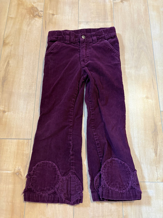 Pantalon velour vintage ungava 3-4 ans 💜