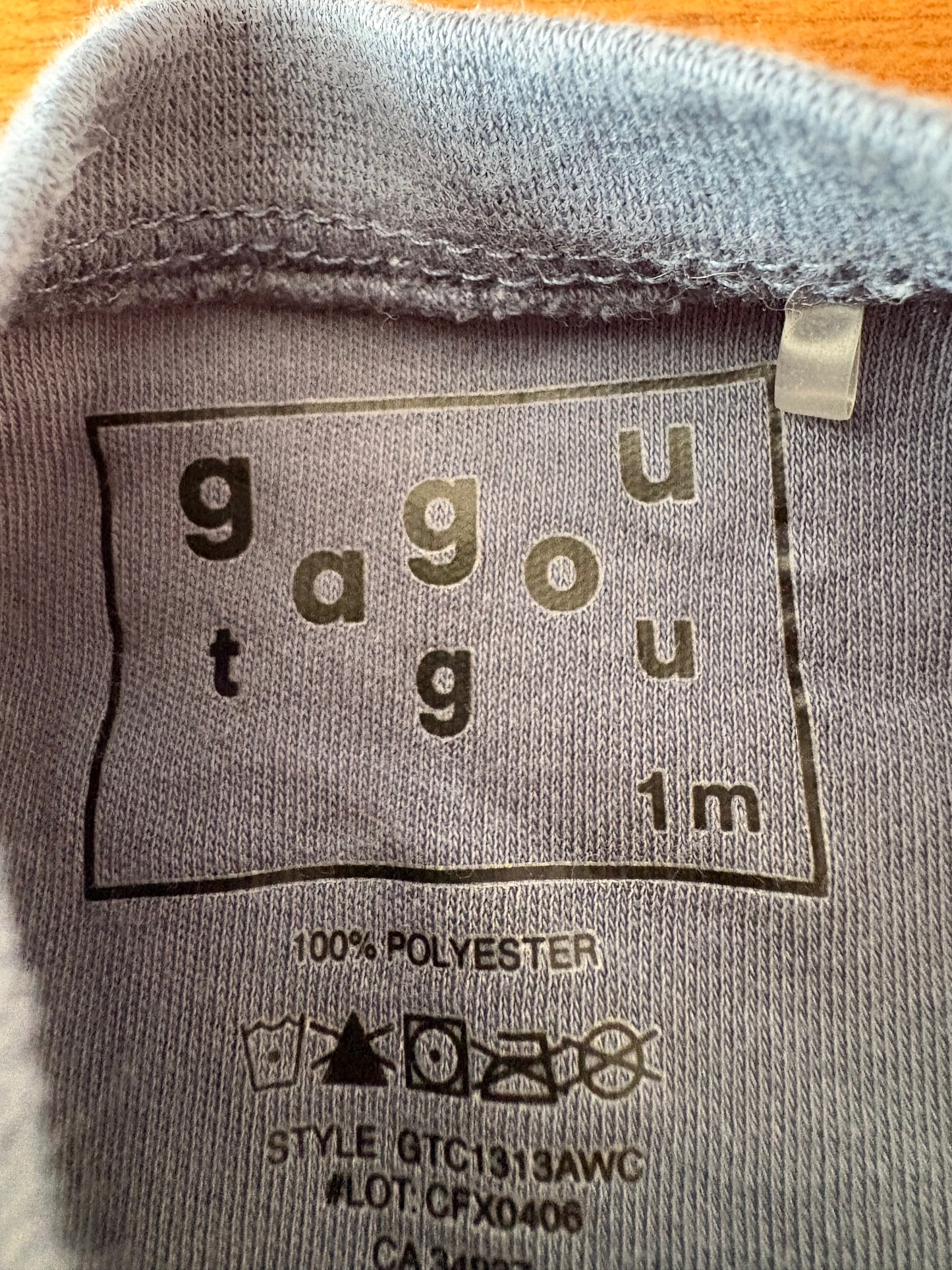 Pyjama gagou tagou 1 mois (cmb)