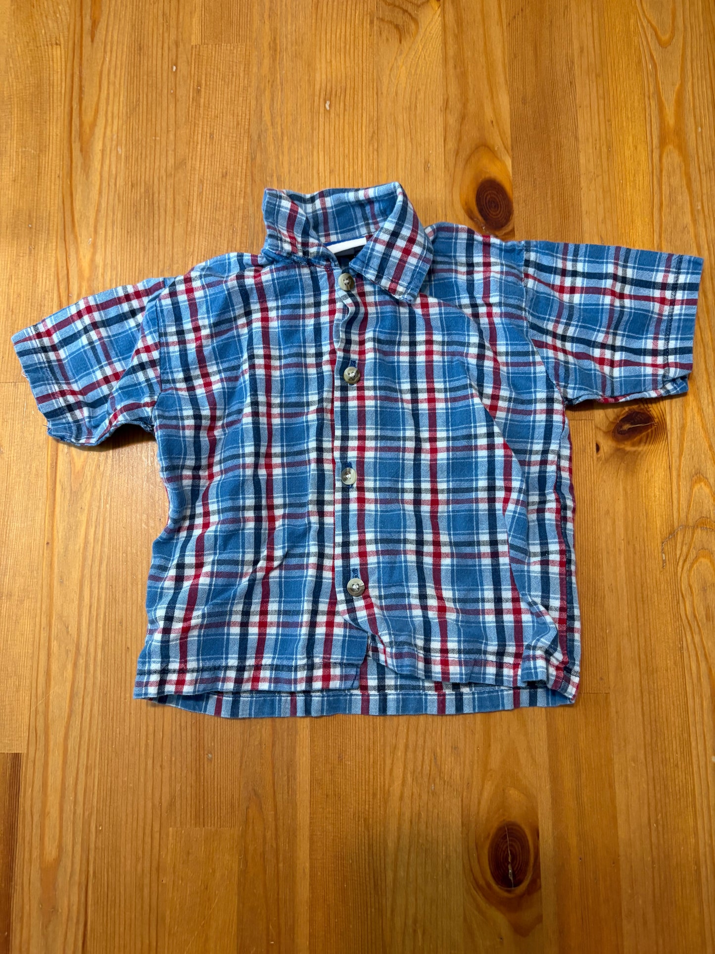 Chemise manche courte basic 12 mois