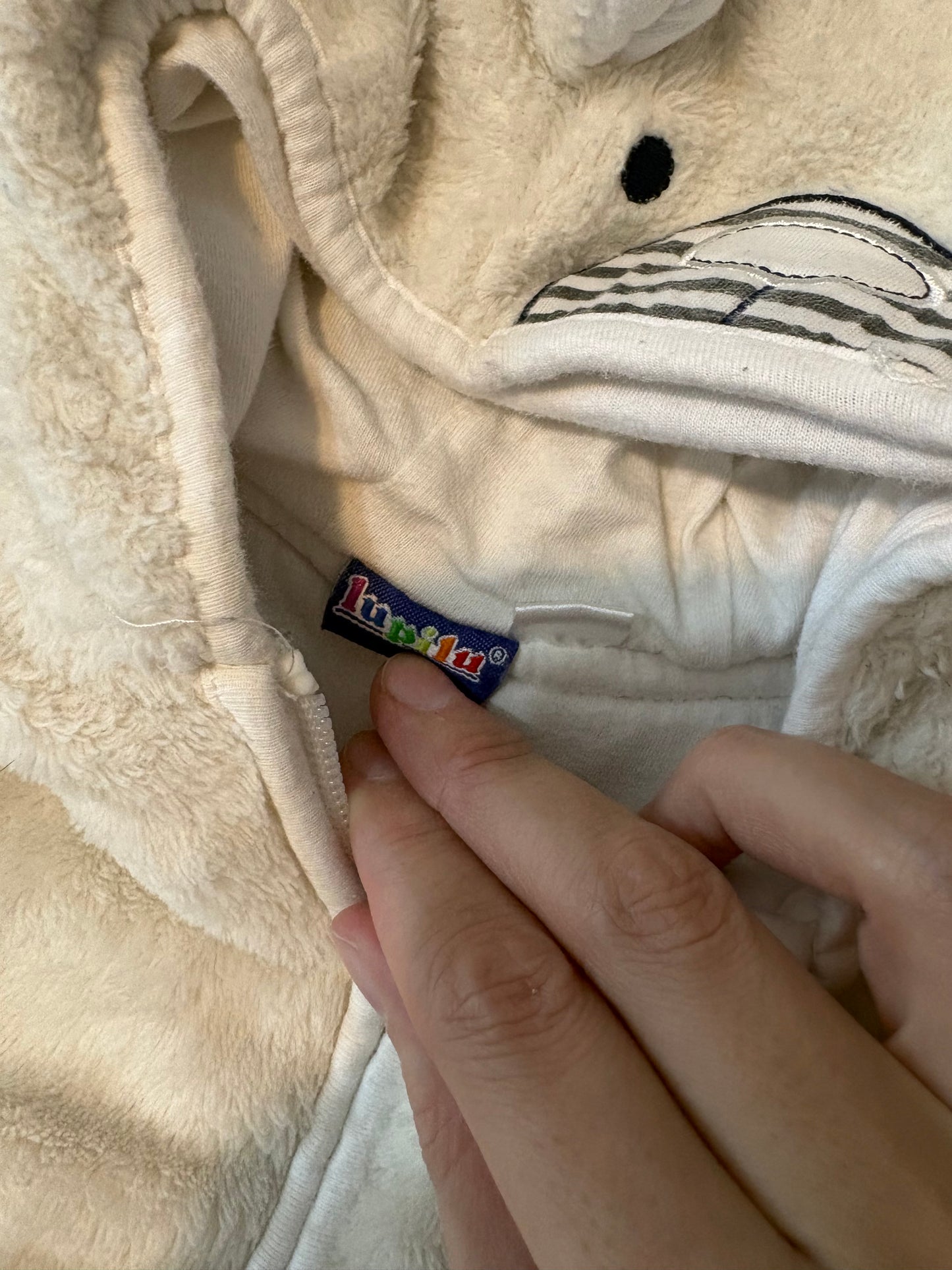 Pyjama/ manteau chaud lutilu 6-9 mois