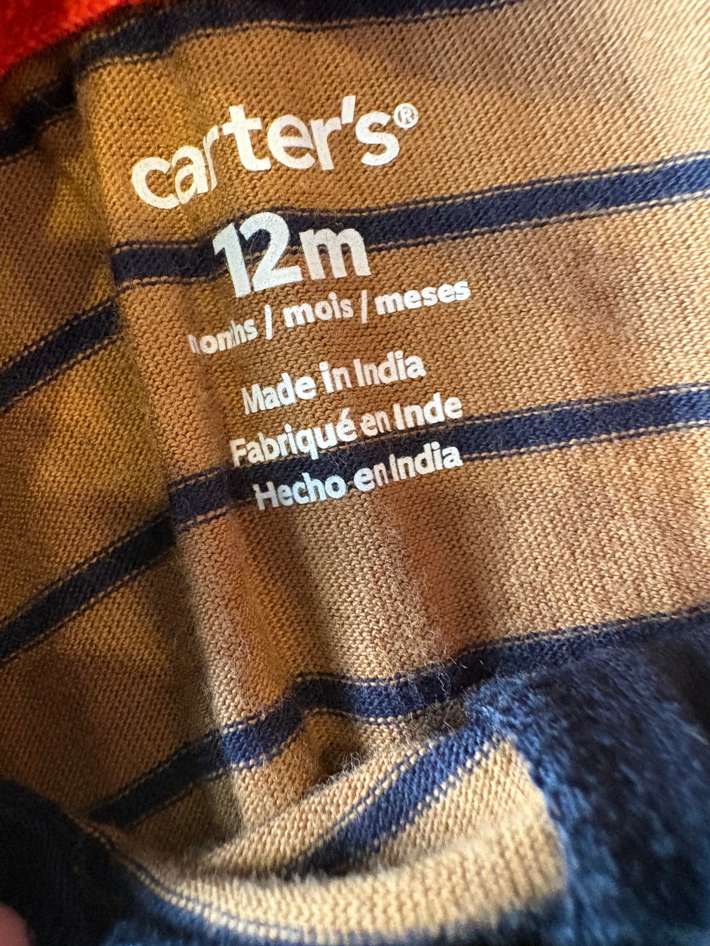 Cache couche carter's 12 mois (cmb)