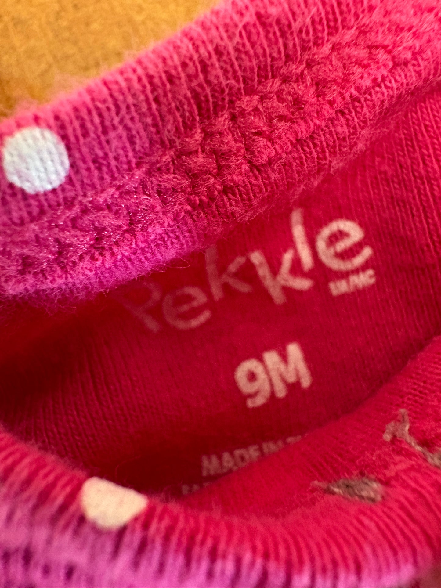 Cache couche pekkle 9 mois (cmb)