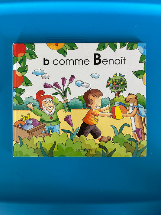 Livre B comme Benoit