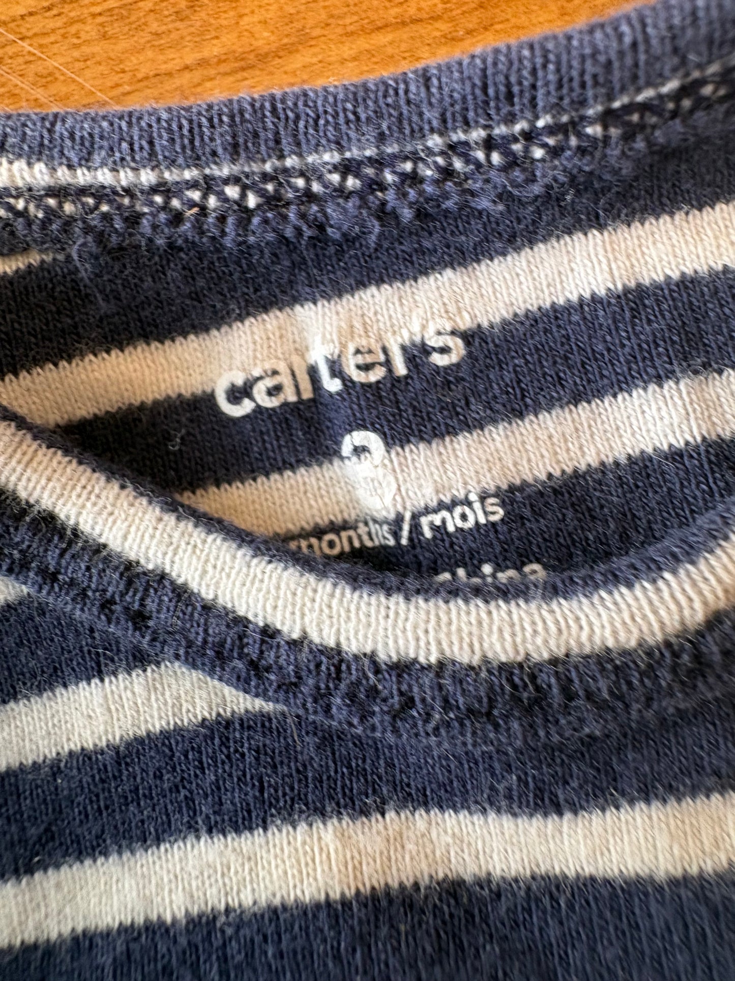 Cache couche carter's 3 mois