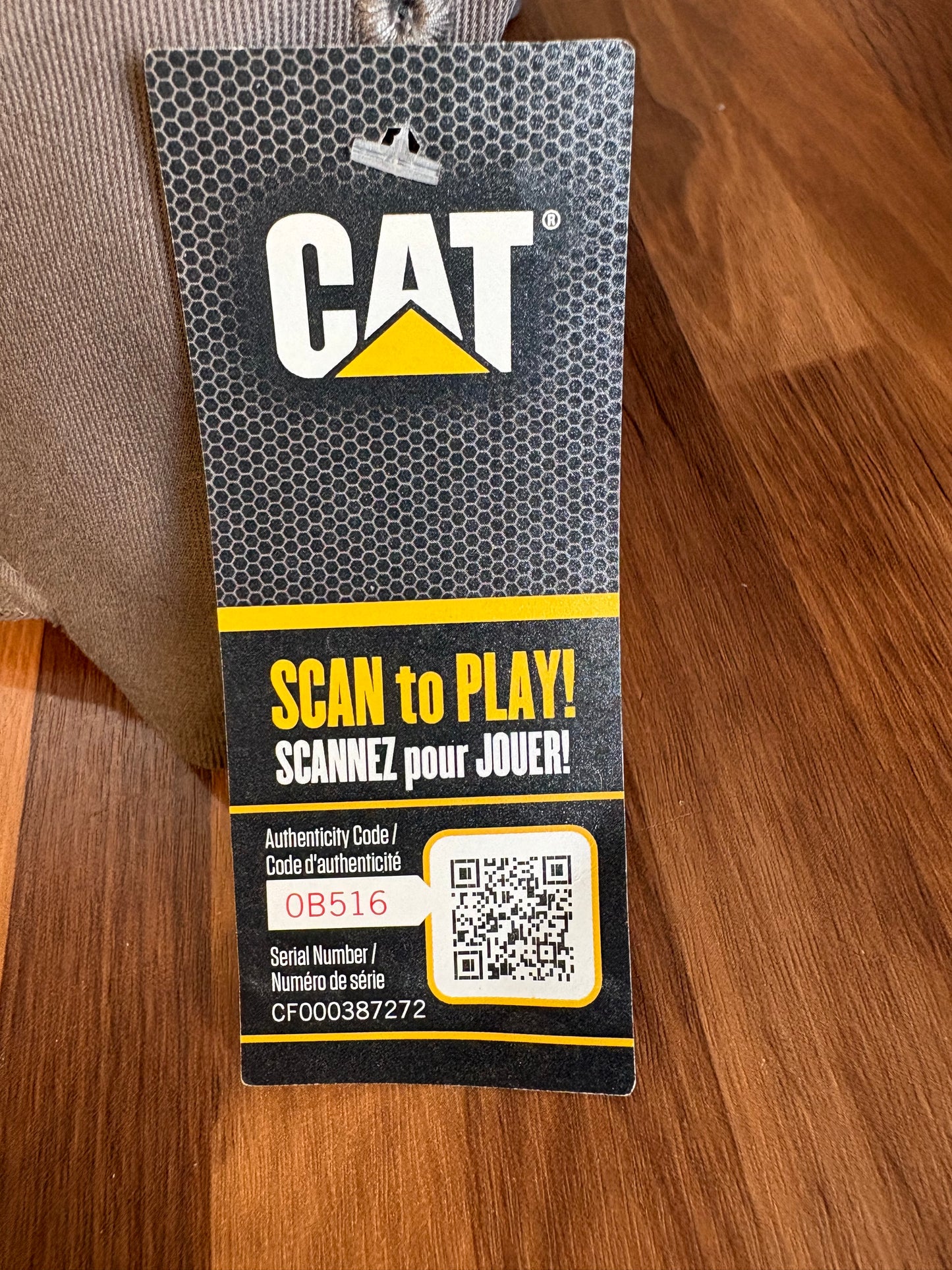 Casquette CAT Neuve avec étiquette (cmb)