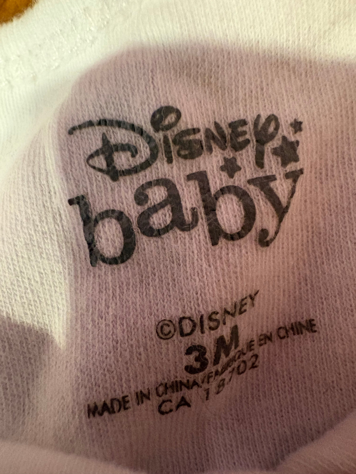 Ensemble Disney 3 mois (cmb)