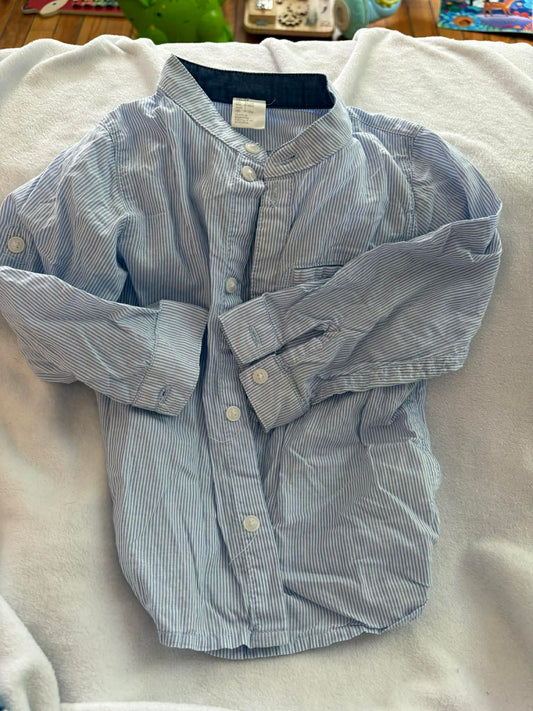 Chemise h&m 9-12 mois