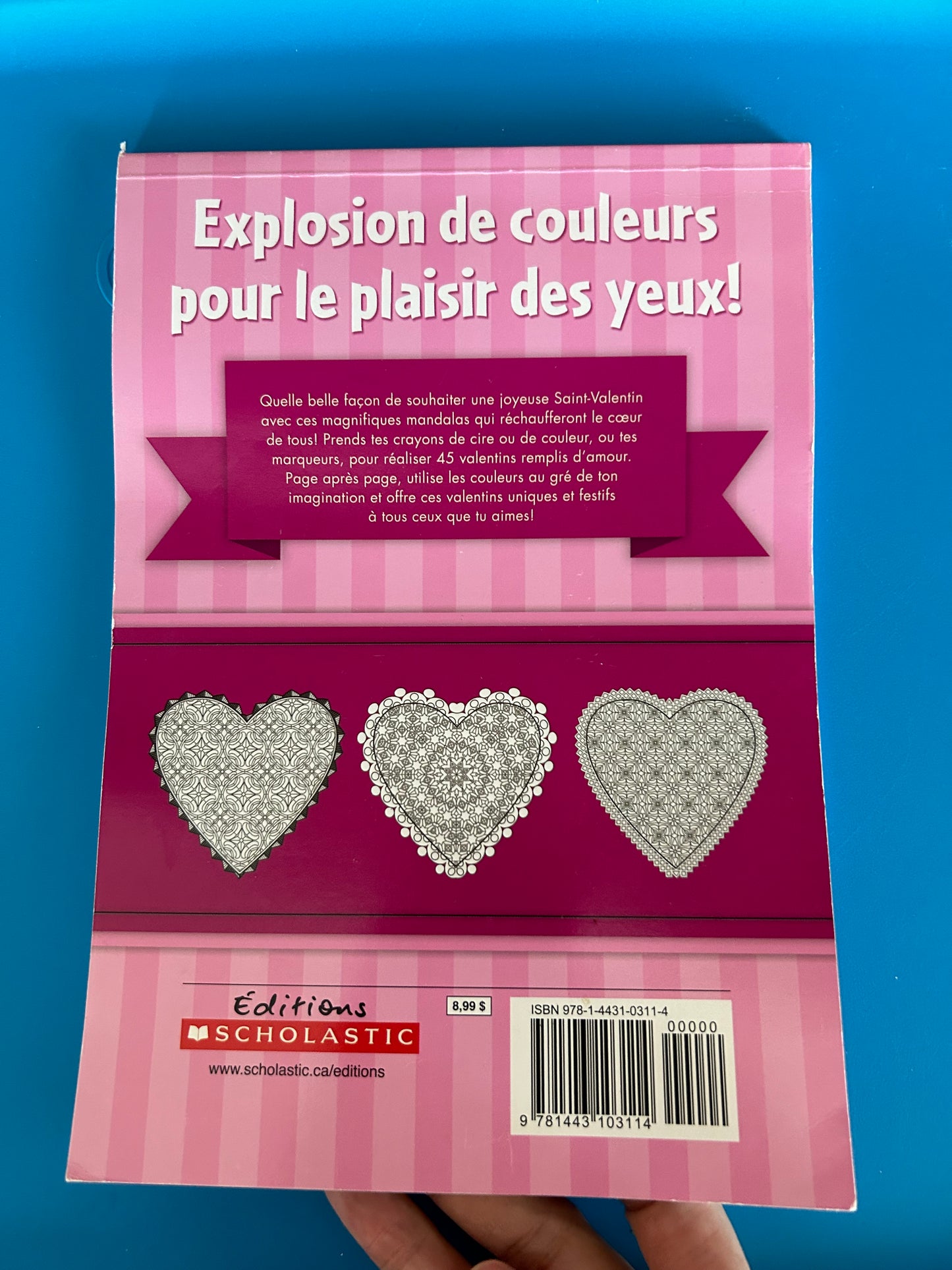 Livre mandala saint-valentin neuf *