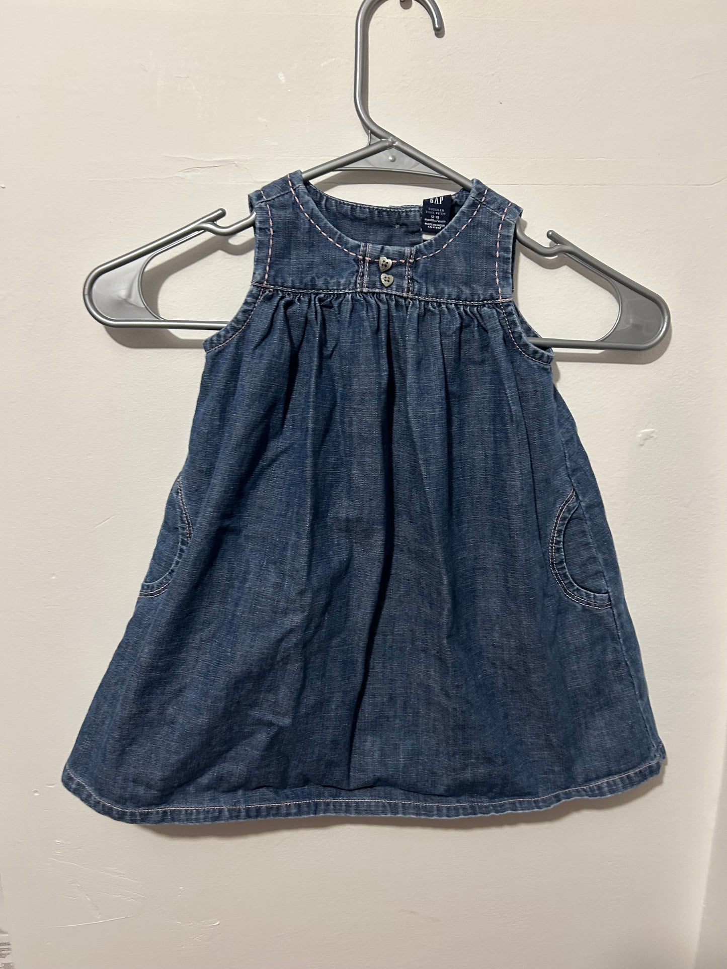 Robe Gap jeans 12-18 mois