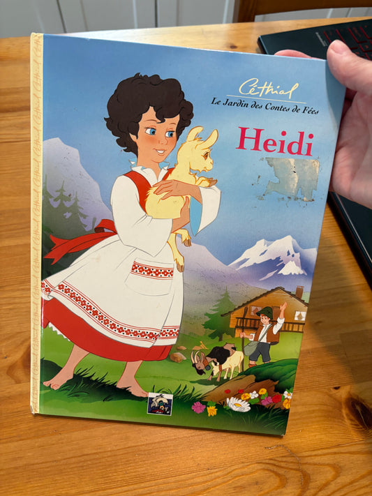 Livre de conte Heidi