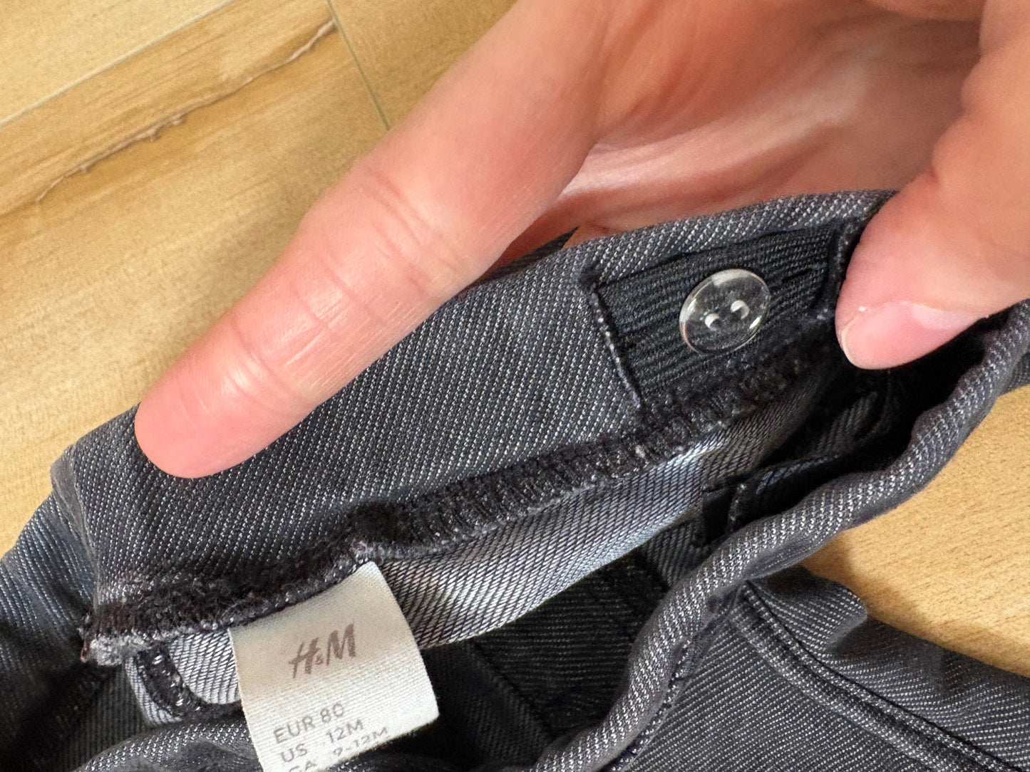 Pantalon h&m 9-12 mois (ConsignationML)