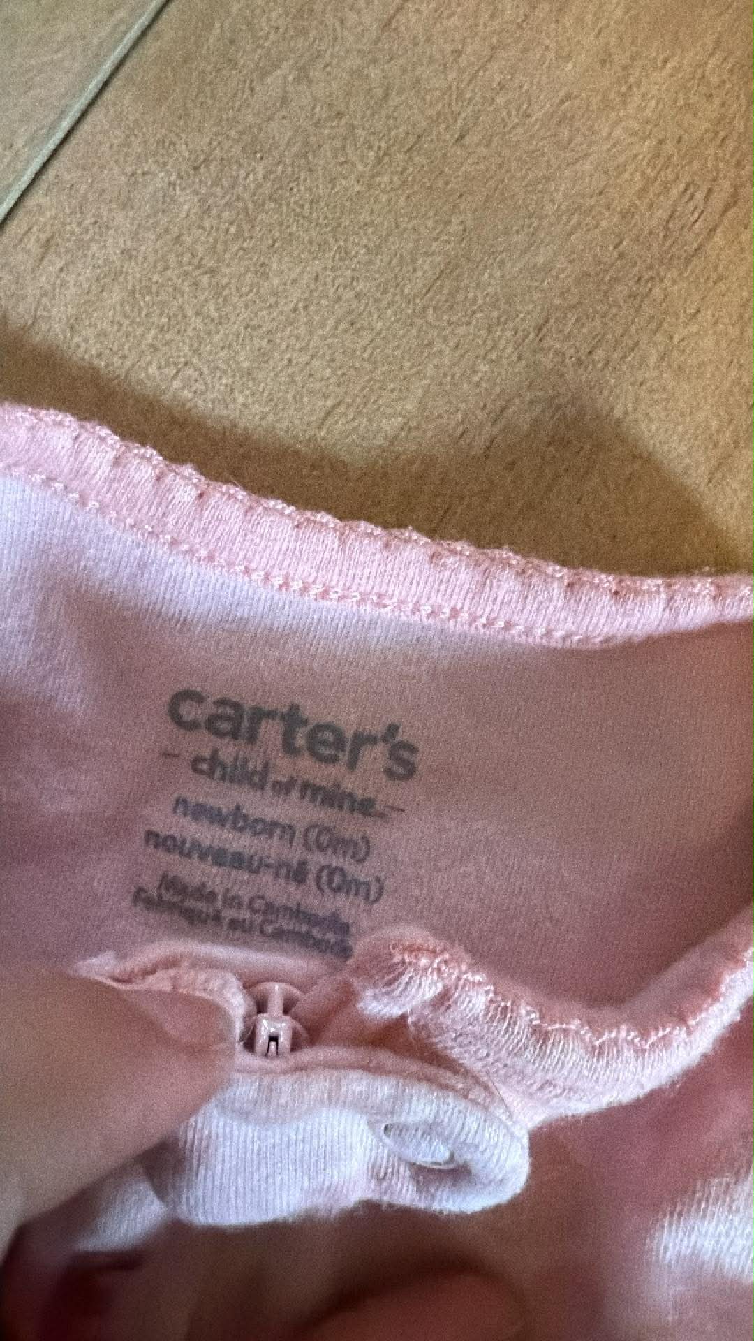 Pyjama carter’s newborn