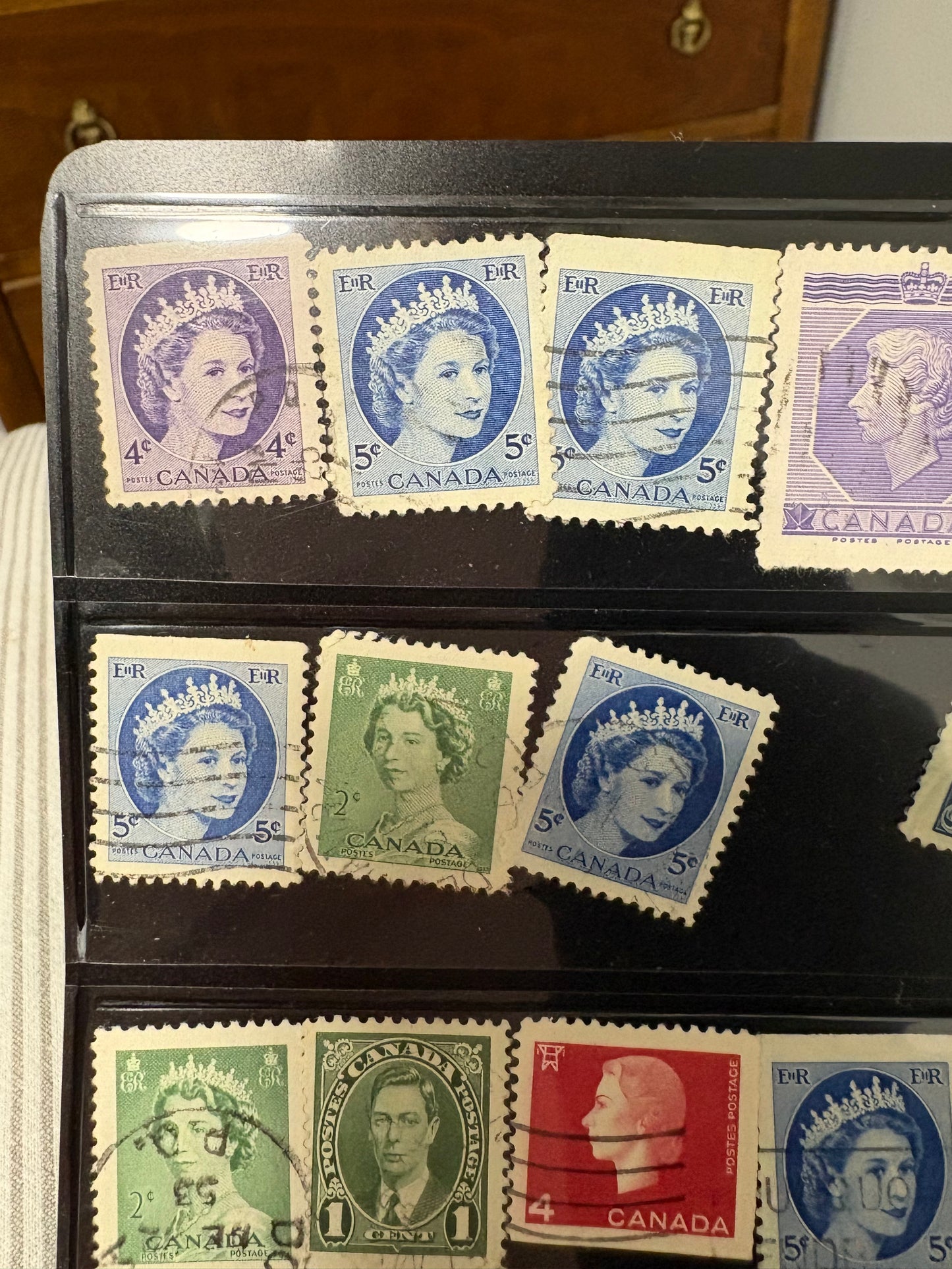 Collection de timbre valeur de 1000$ et plus