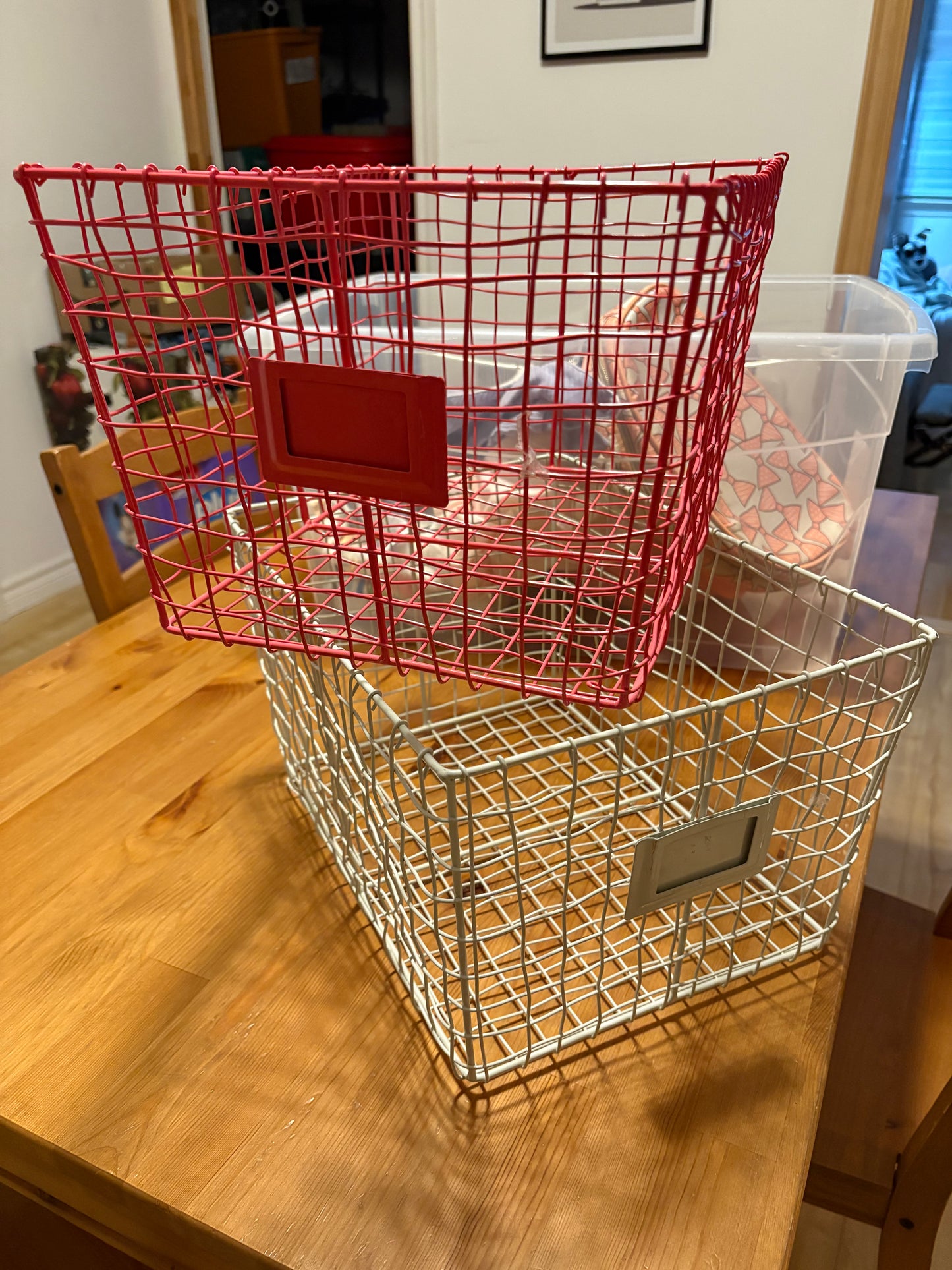 Lot de deux Panier souris mini