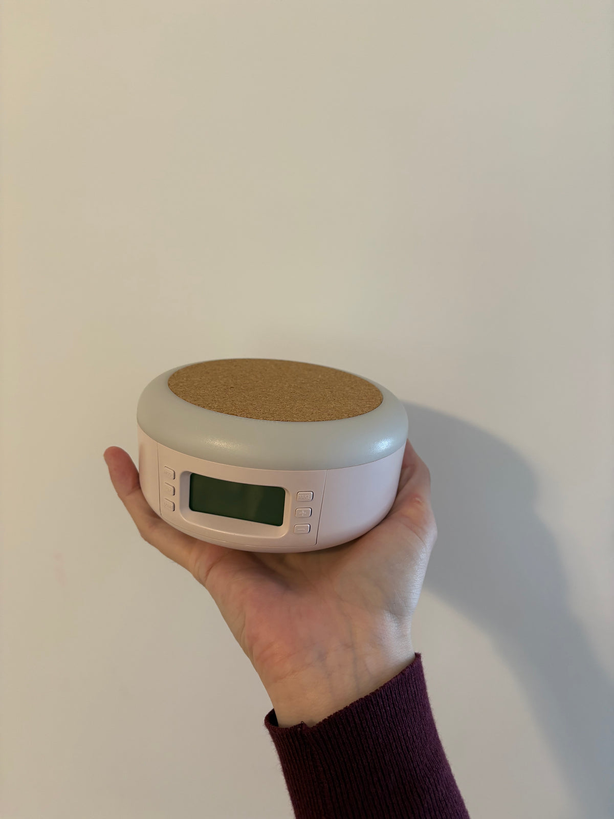 Réveil matin rose neuf