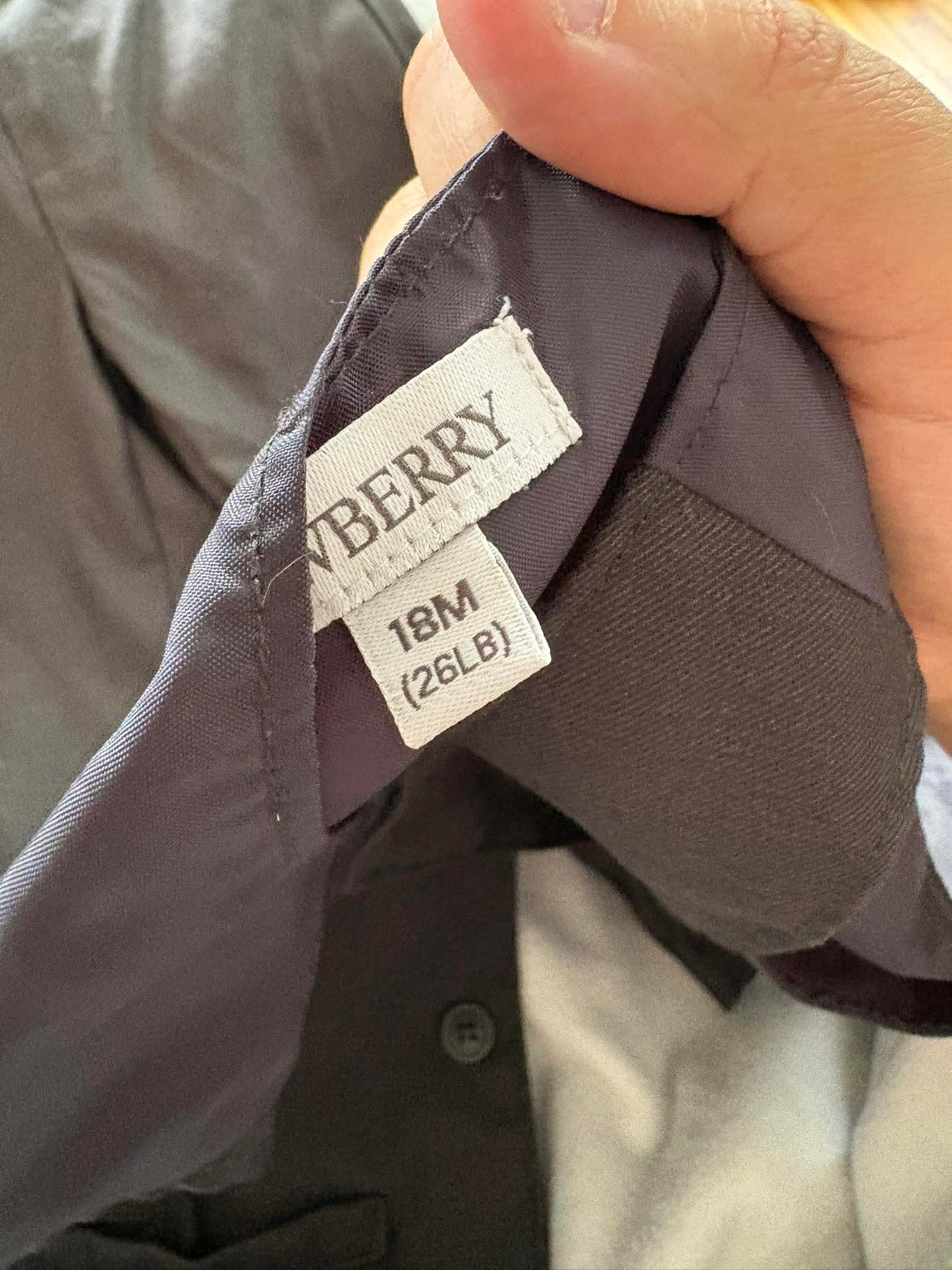 Ensemble baptême bawberry 18 mois