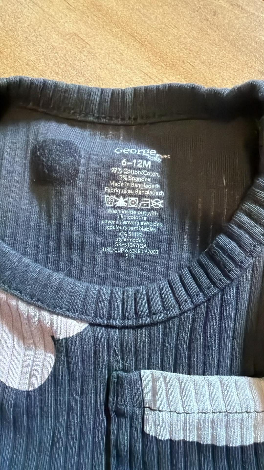 Gilet george 6-12 mois