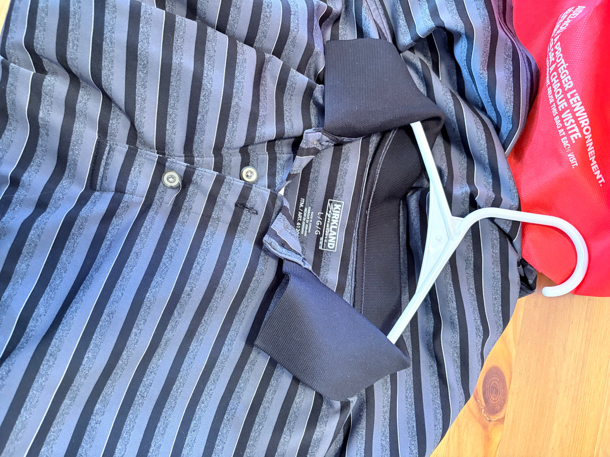 Polo homme kirkland large état neuf
