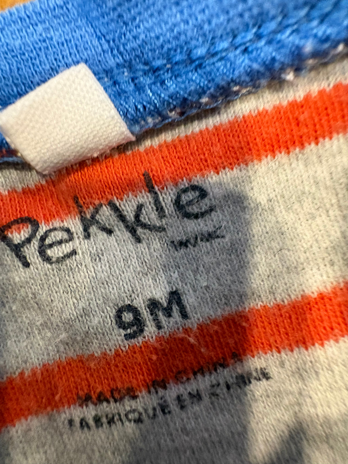 Pyjama Pekkle snap 9 mois (cmb)
