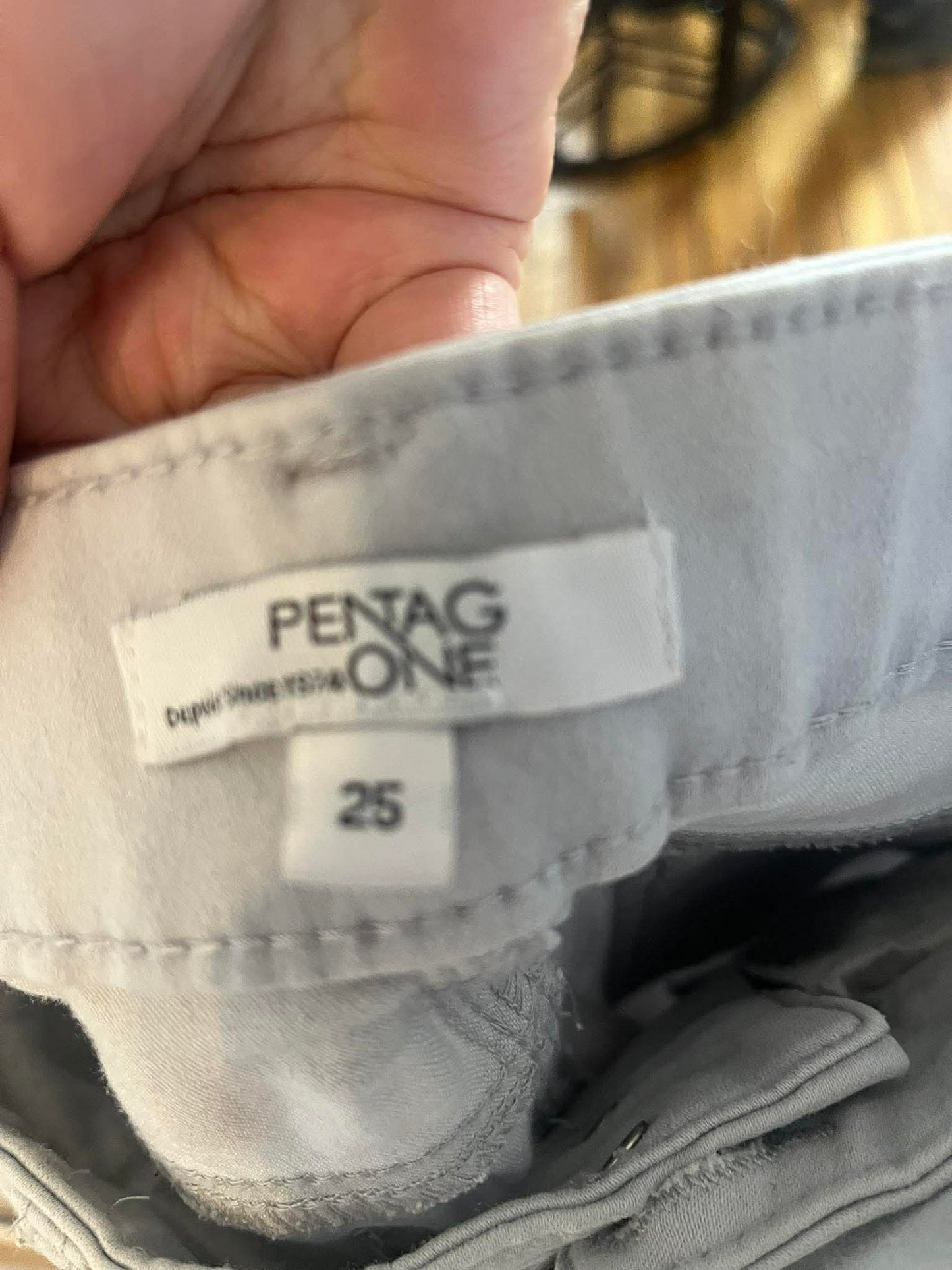 Jeans pentagone taille 25