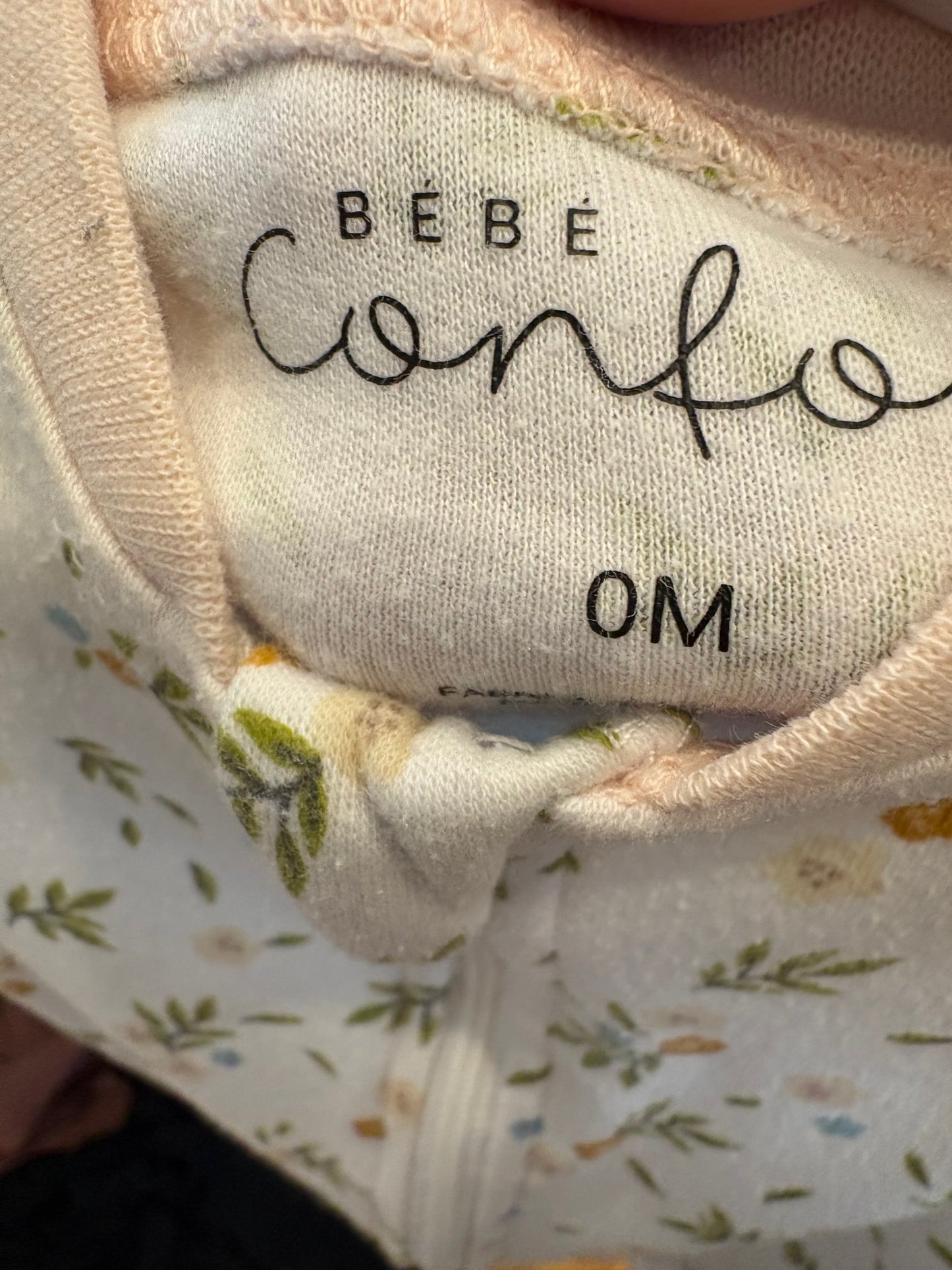 Pyjama bébé confort 0 mois (cmb)
