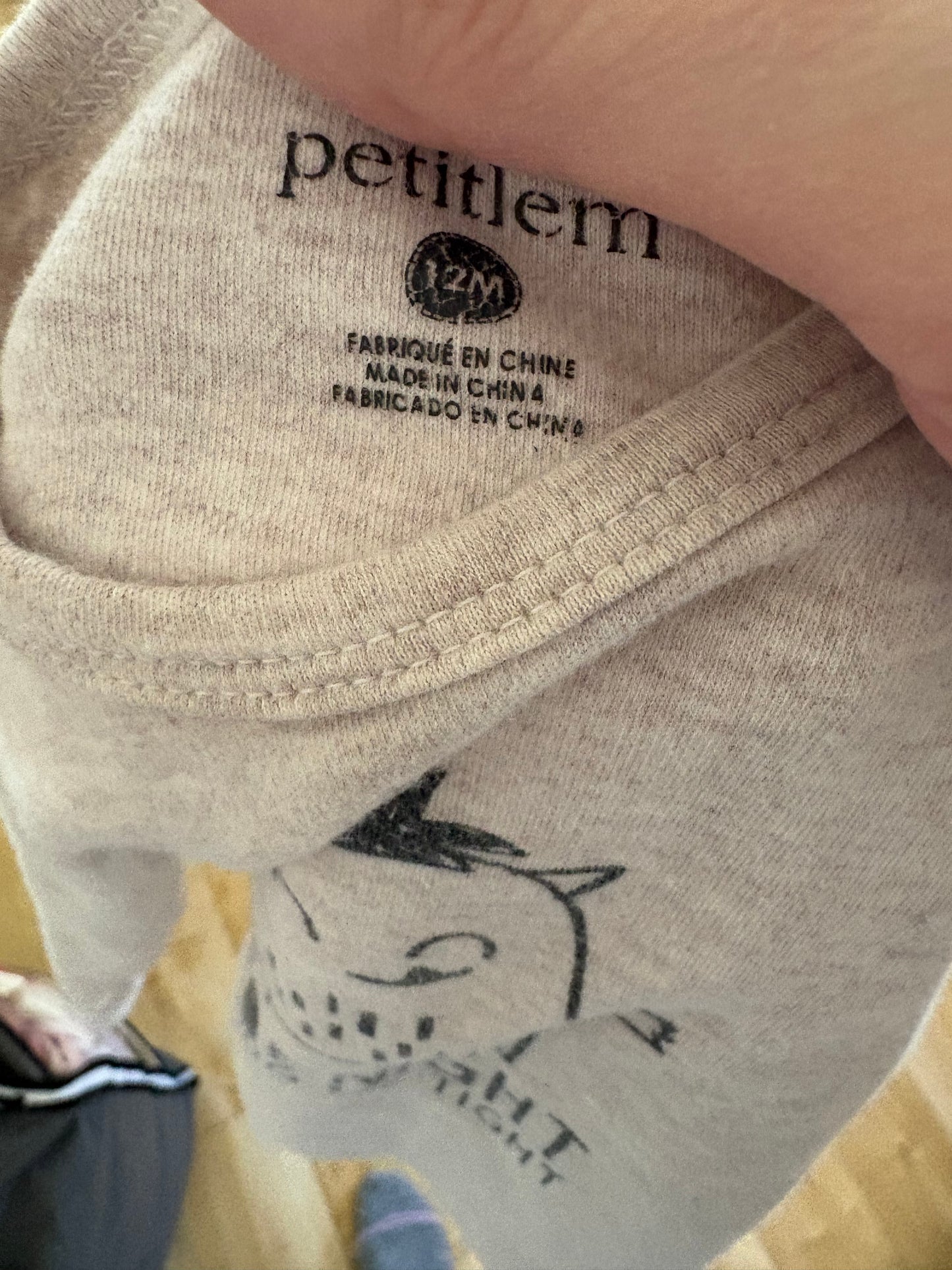 Pyjama petit lem 12 mois