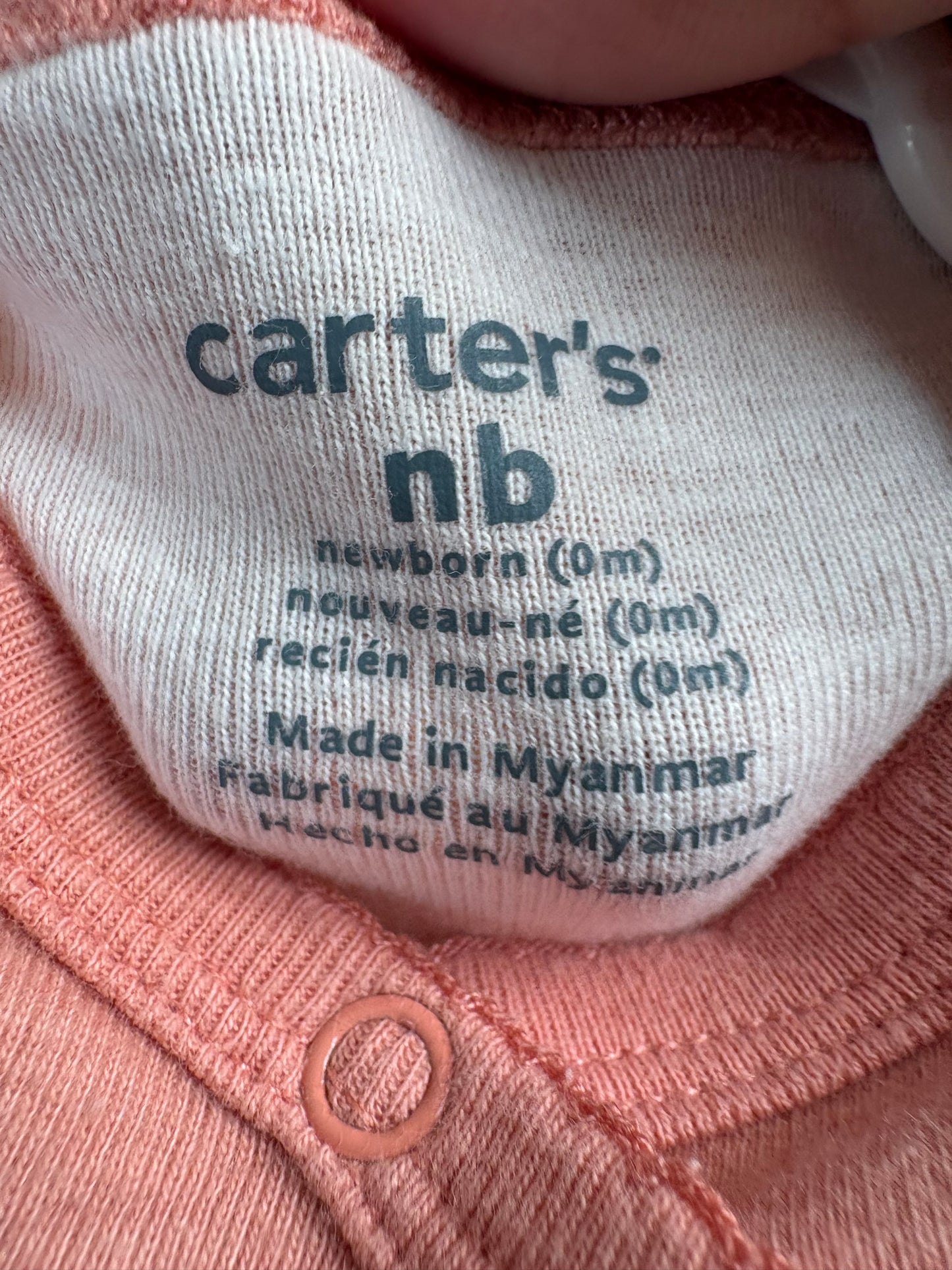 Pyjama carter's nouveau née (cmb)