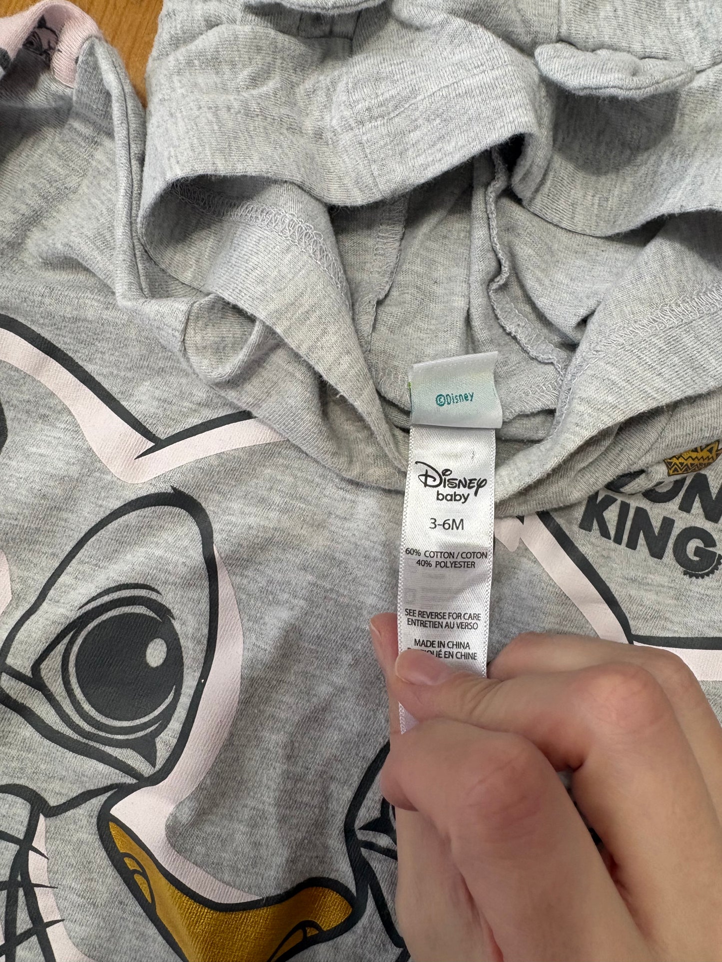 Ensemble disney’s 3-6 mois *