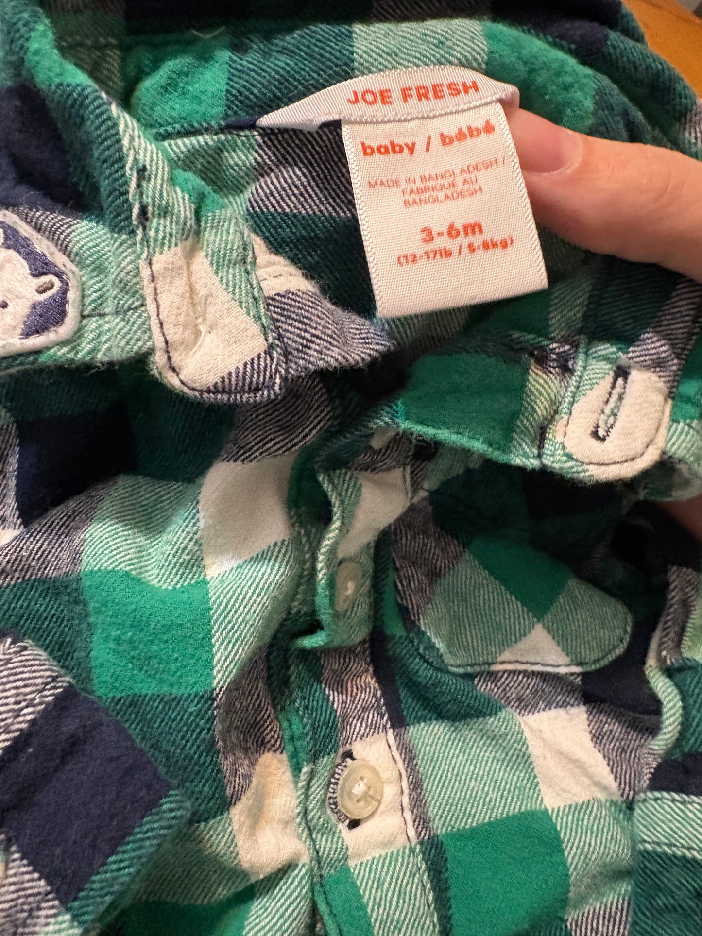 Cache-couche en flanelle 3-6 mois