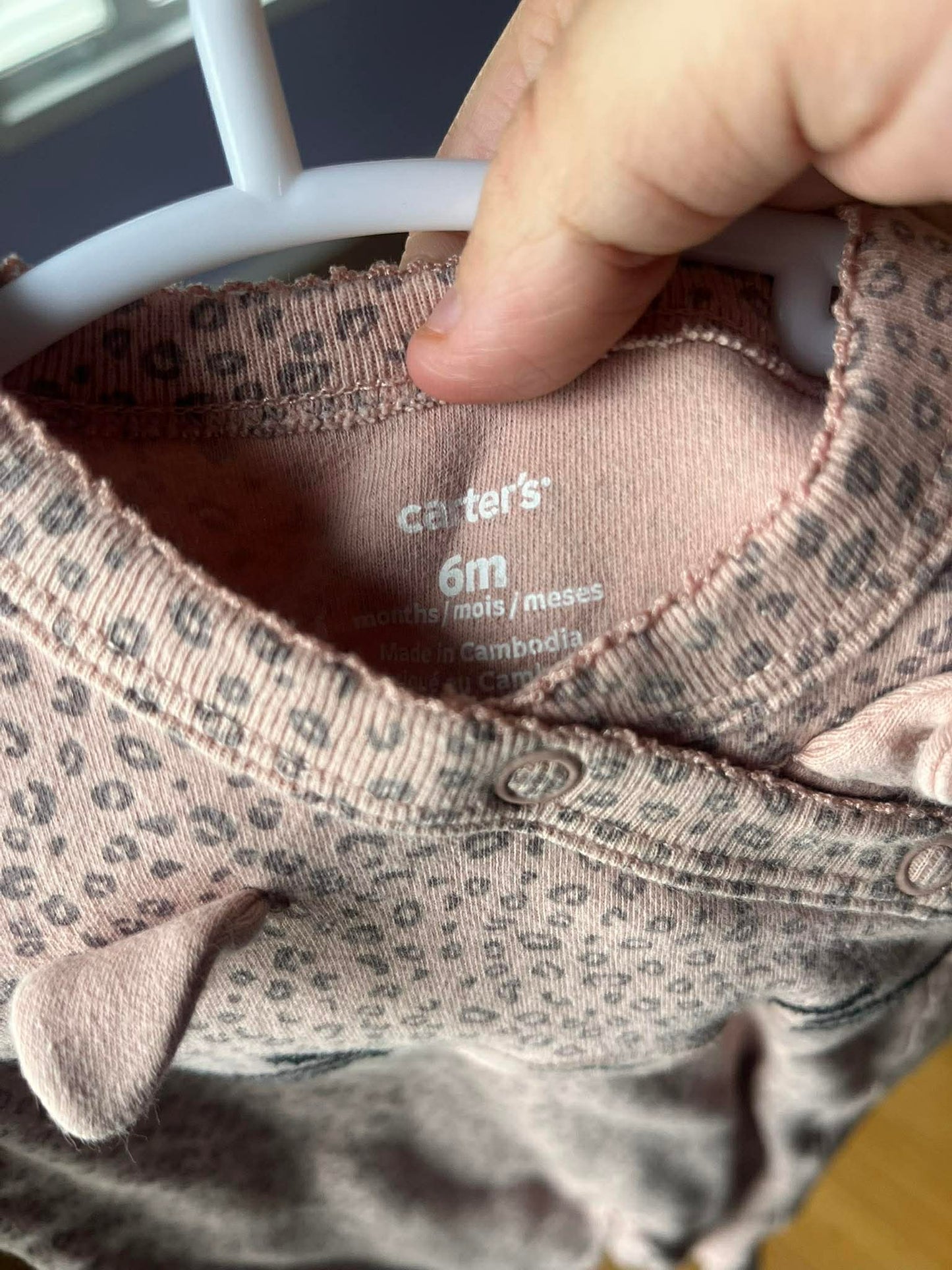 Pyjama carter’s 6 mois(cmb)