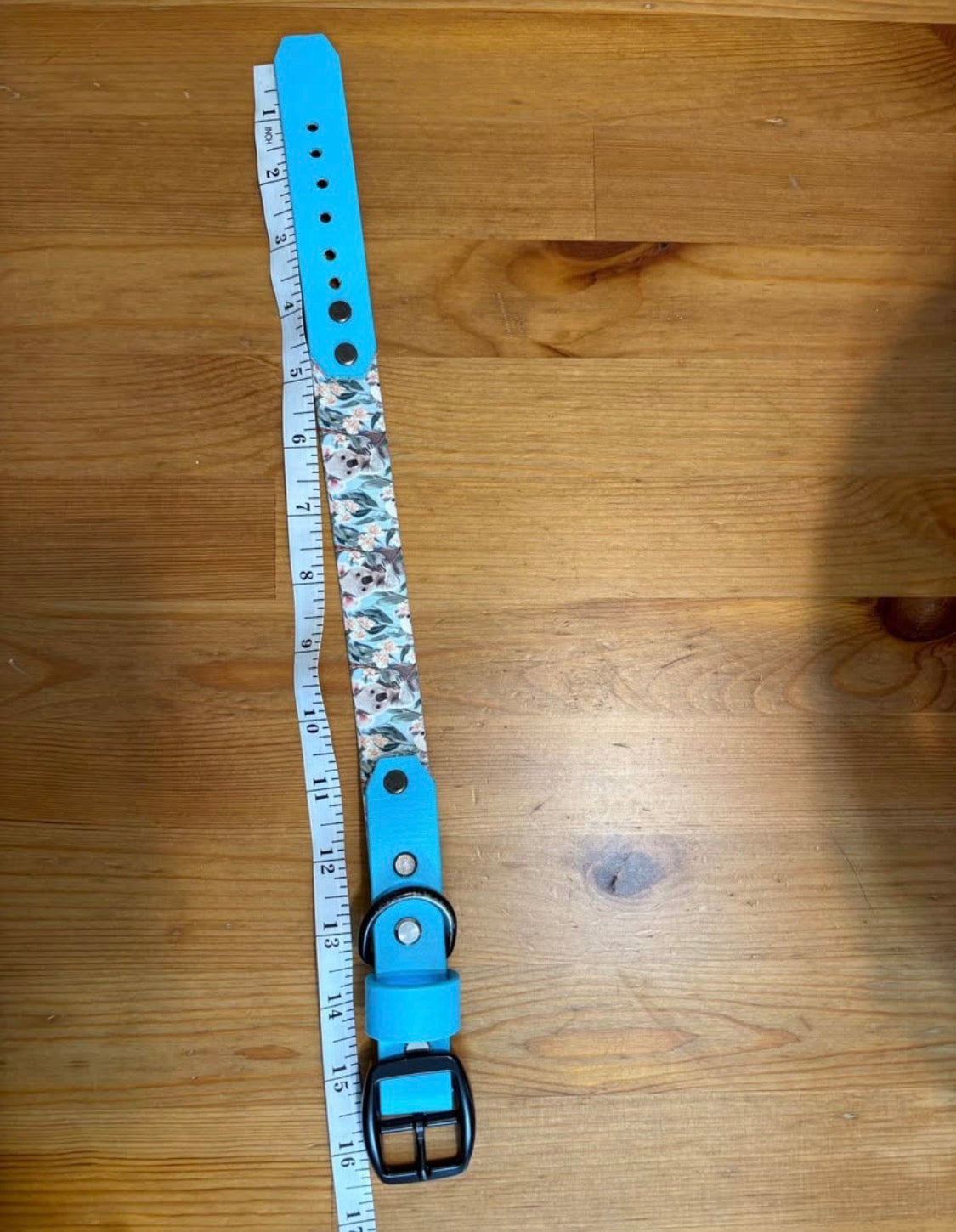 Collier en biothane small/medium fait pour chien de race petite moyenne ( schnauzer miniature ou nain ) Valeur 40$