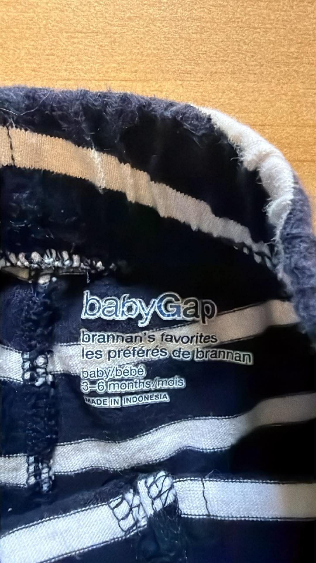 Short baby gap 6-9 mois
