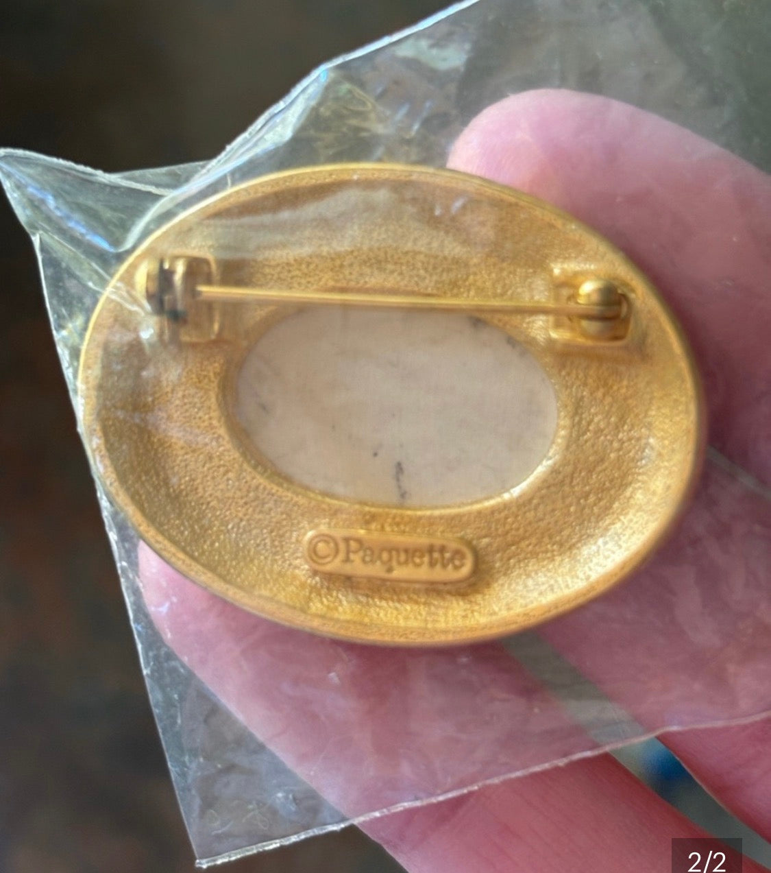 Camé paquette vintage valeur 40$