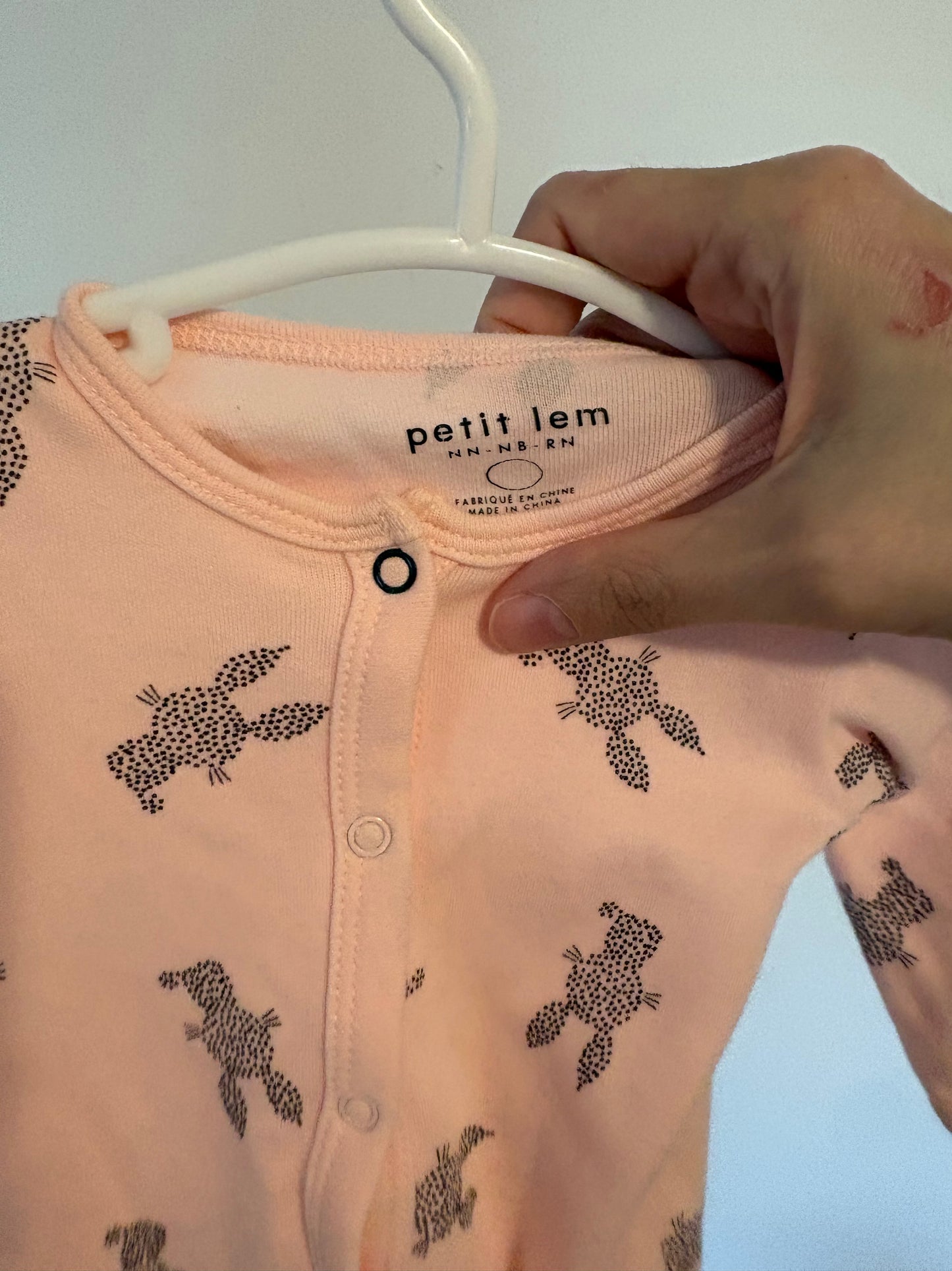 Pyjama petit lem newborn