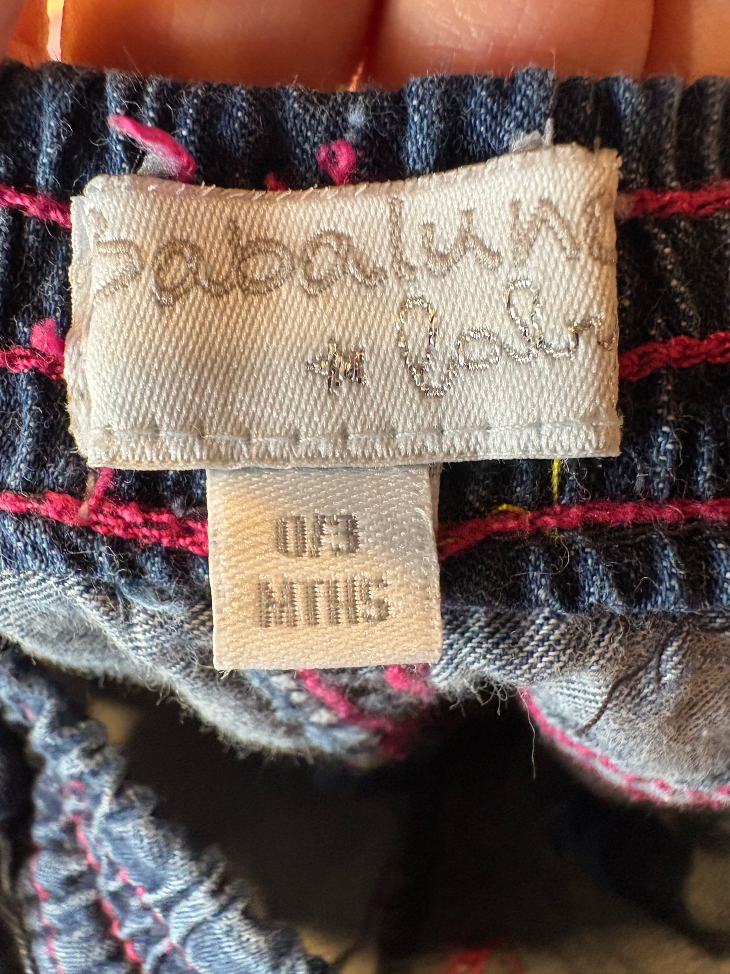 Pantalon 0-3 mois (cmb)