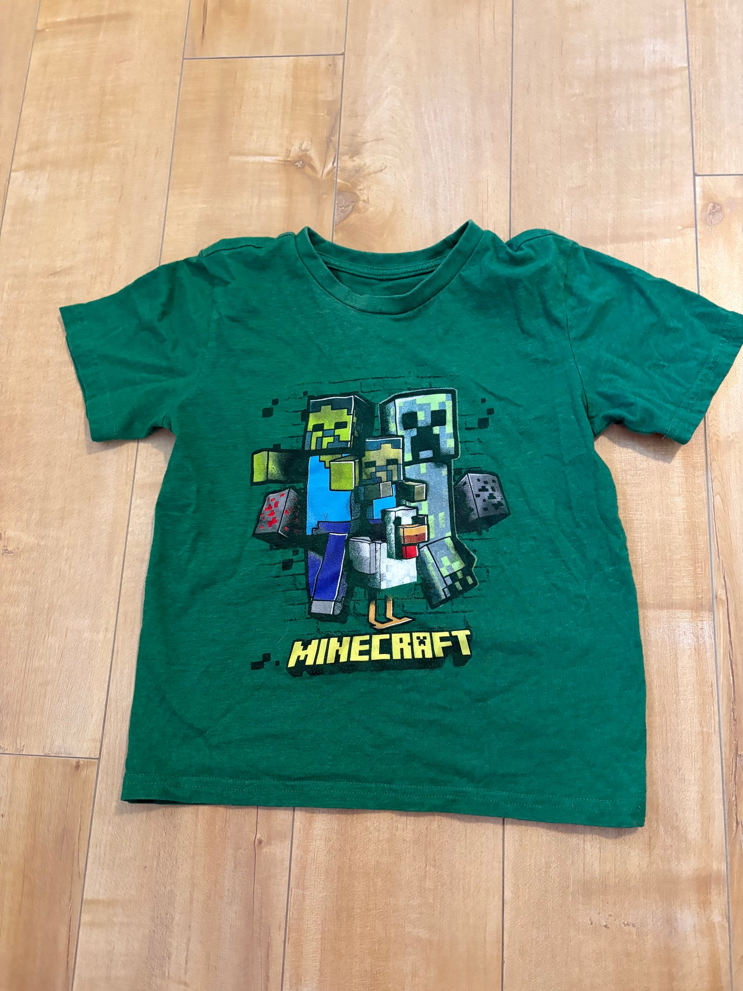 T-shirt minecraft small enfant
