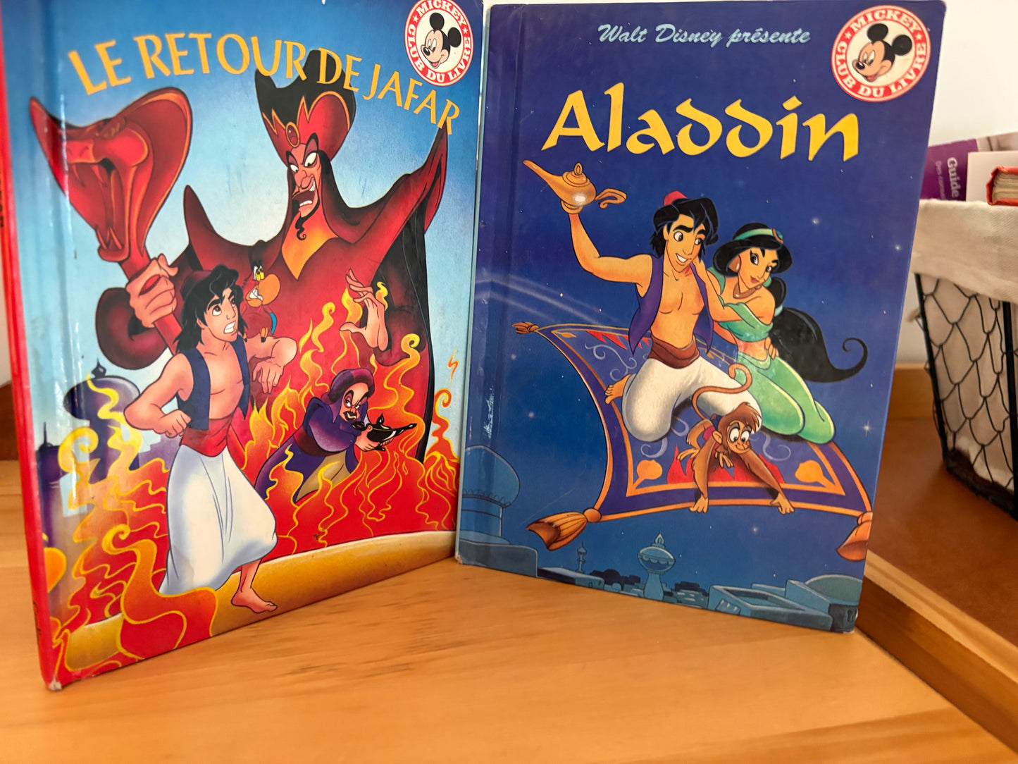 Ensemble livres alladin disney 1990
