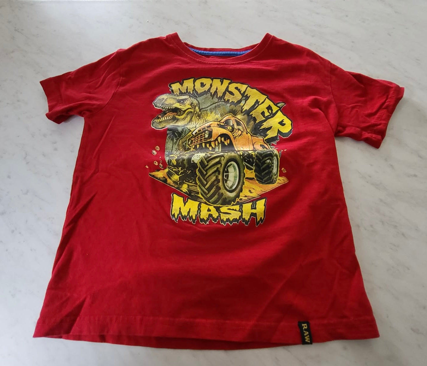 T-shirt crew denim 6 ans