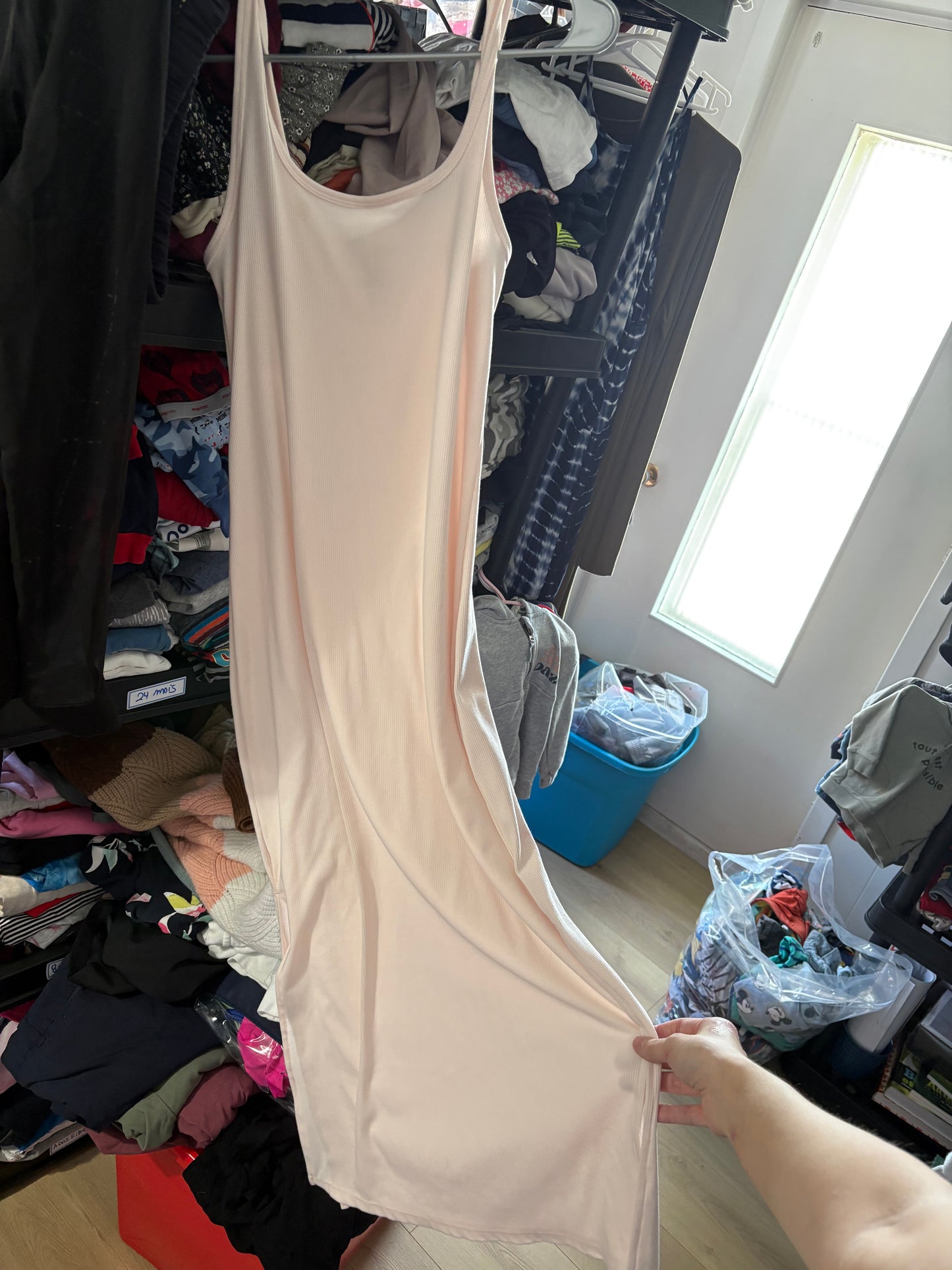 Robe frank and oak neuf large (couleur rose poudré)